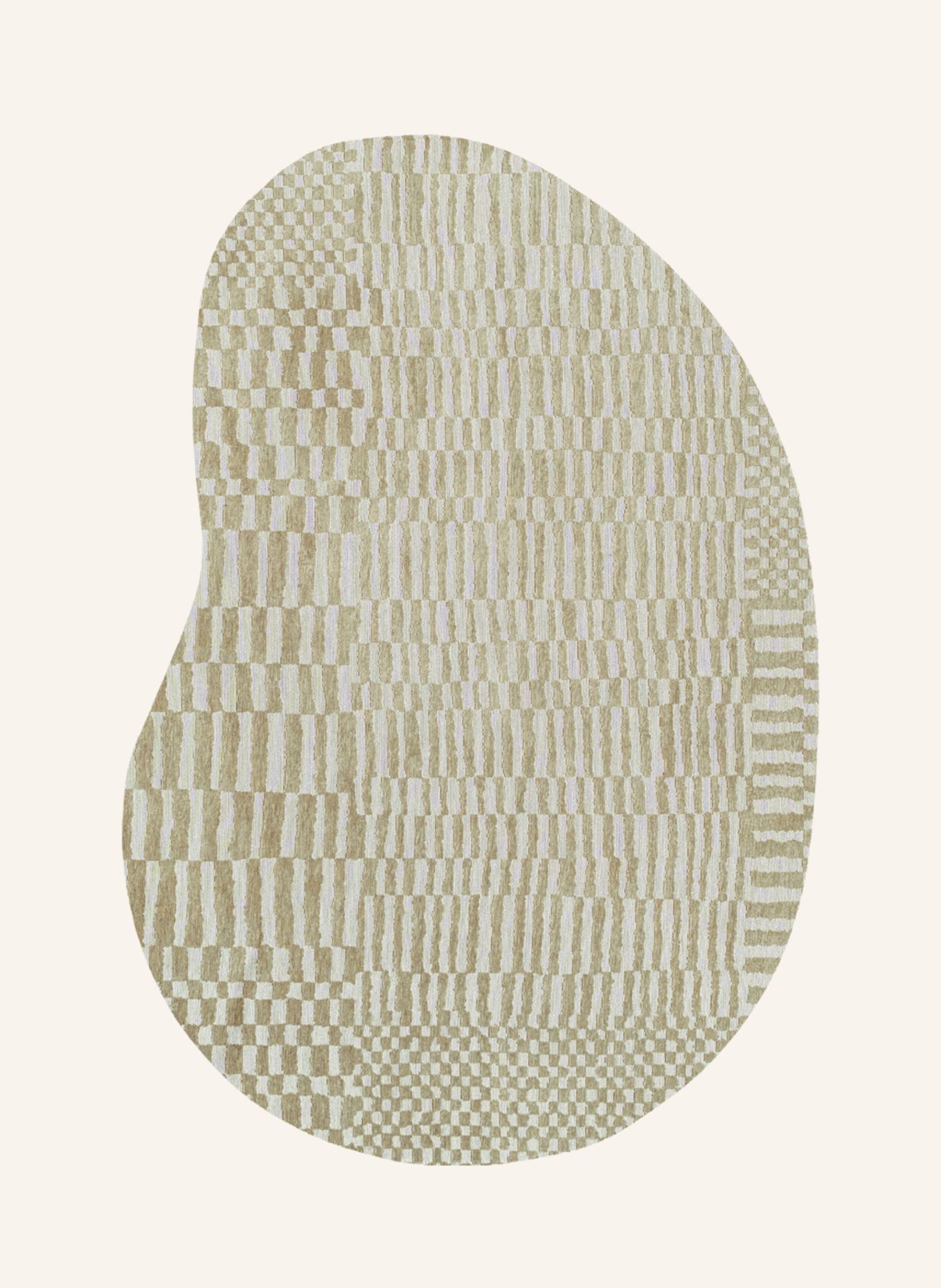 louis de poortere Teppich STRUCTURES BERBER: BEIGE