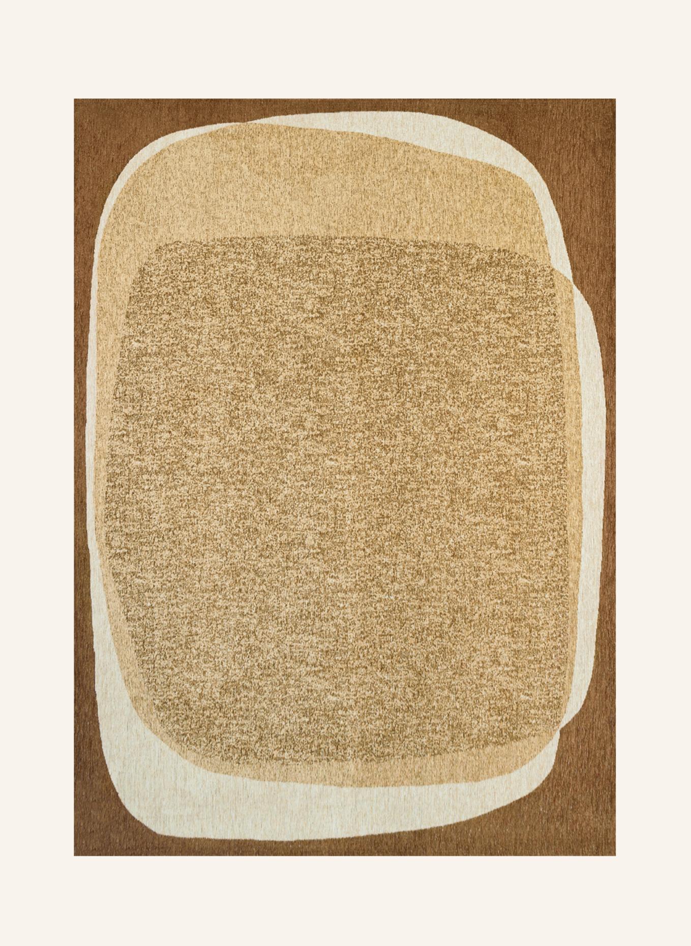 louis de poortere Teppich CRAFT MARBLE: BRAUN