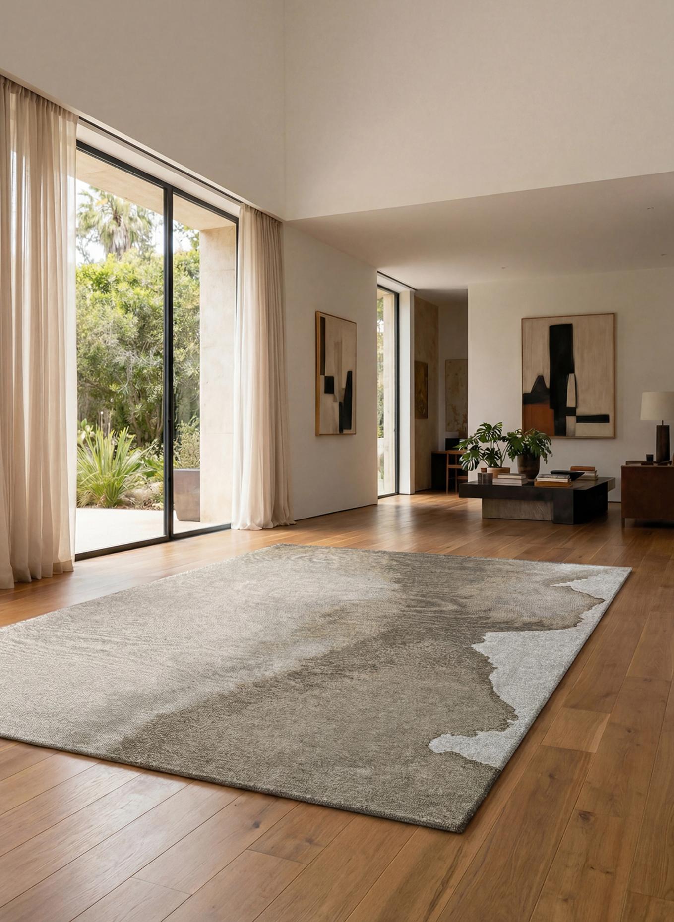 louis de poortere Teppich MEDITATION LAGOON: BEIGE