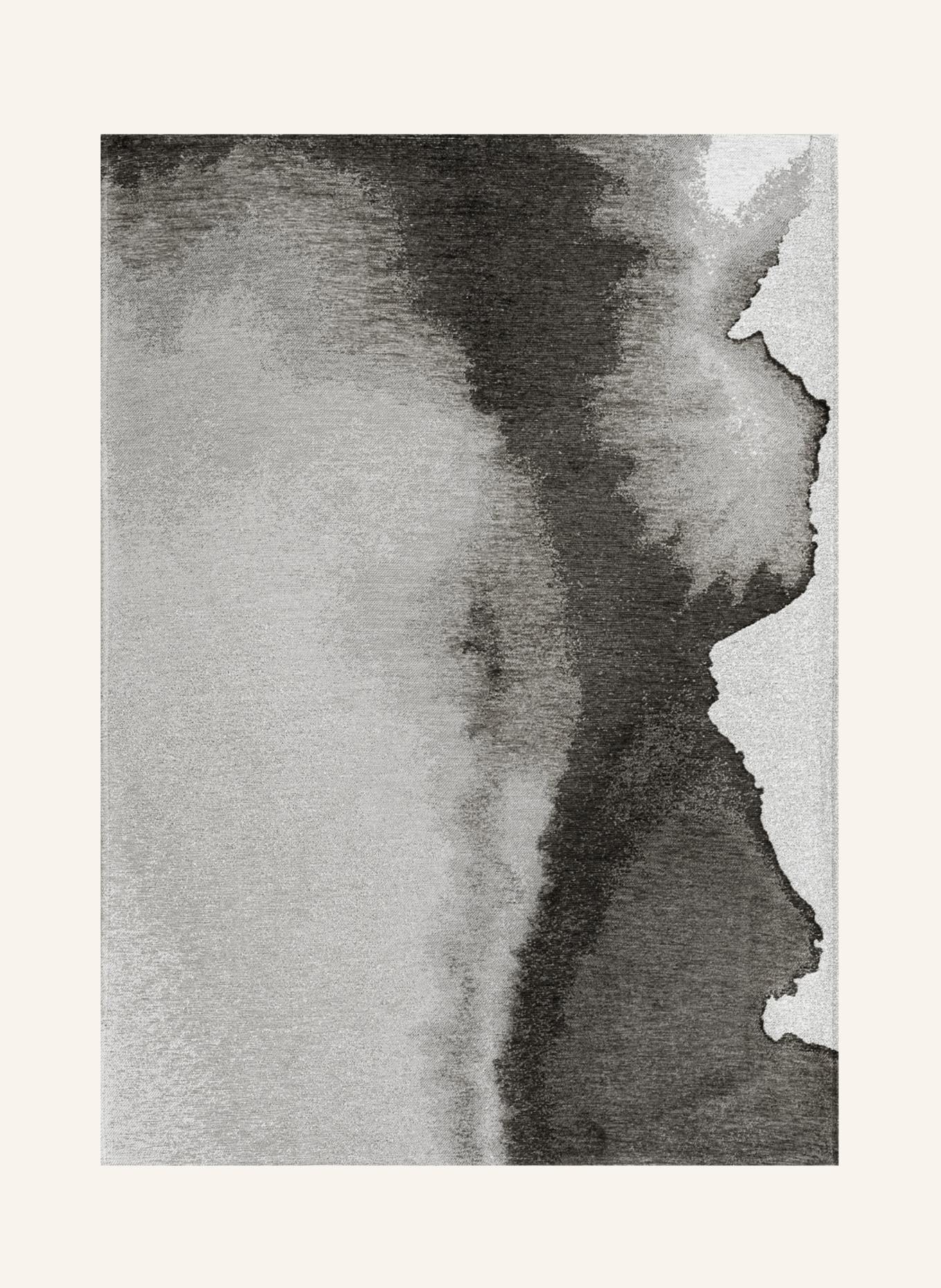 louis de poortere Teppich MEDITATION LAGOON: SCHWARZ