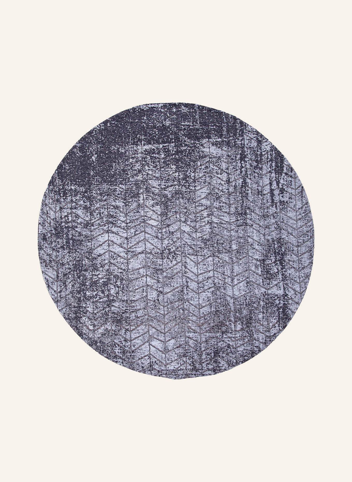 louis de poortere Teppich MAD MEN JACOB'S LADDER: SCHWARZ