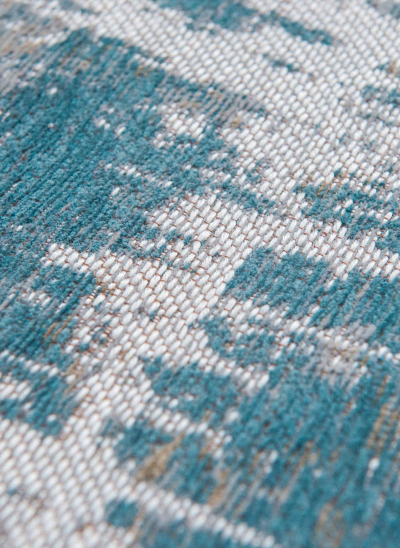 louis de poortere Teppich ATLANTIC STREAKS: BLAU