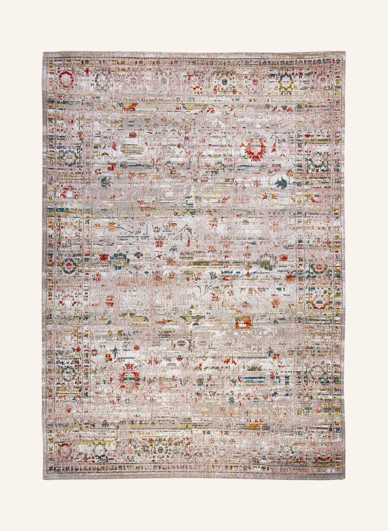 louis de poortere Teppich ANTIQUARIAN USHAK: BEIGE