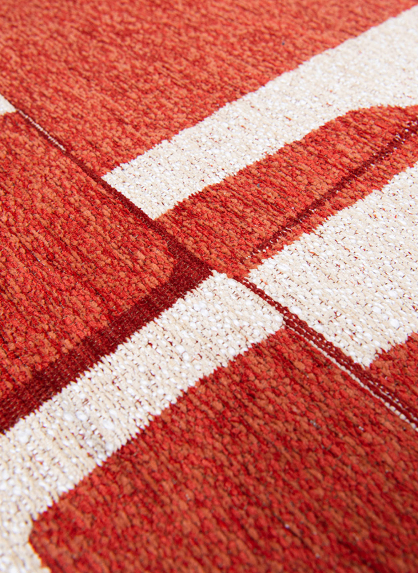 louis de poortere Teppich CRAFT PAPERCUT: ROT