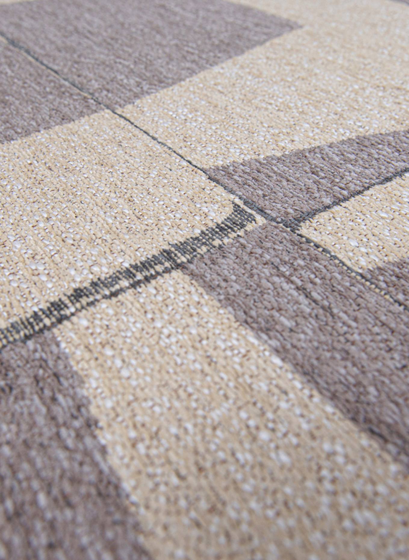 louis de poortere Teppich CRAFT PAPERCUT: GRAU