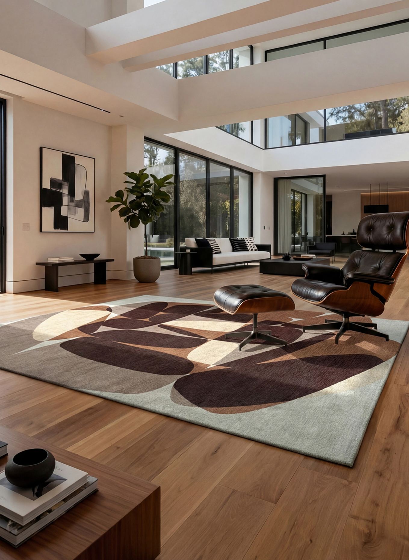 louis de poortere Teppich GALLERY STONES: BRAUN