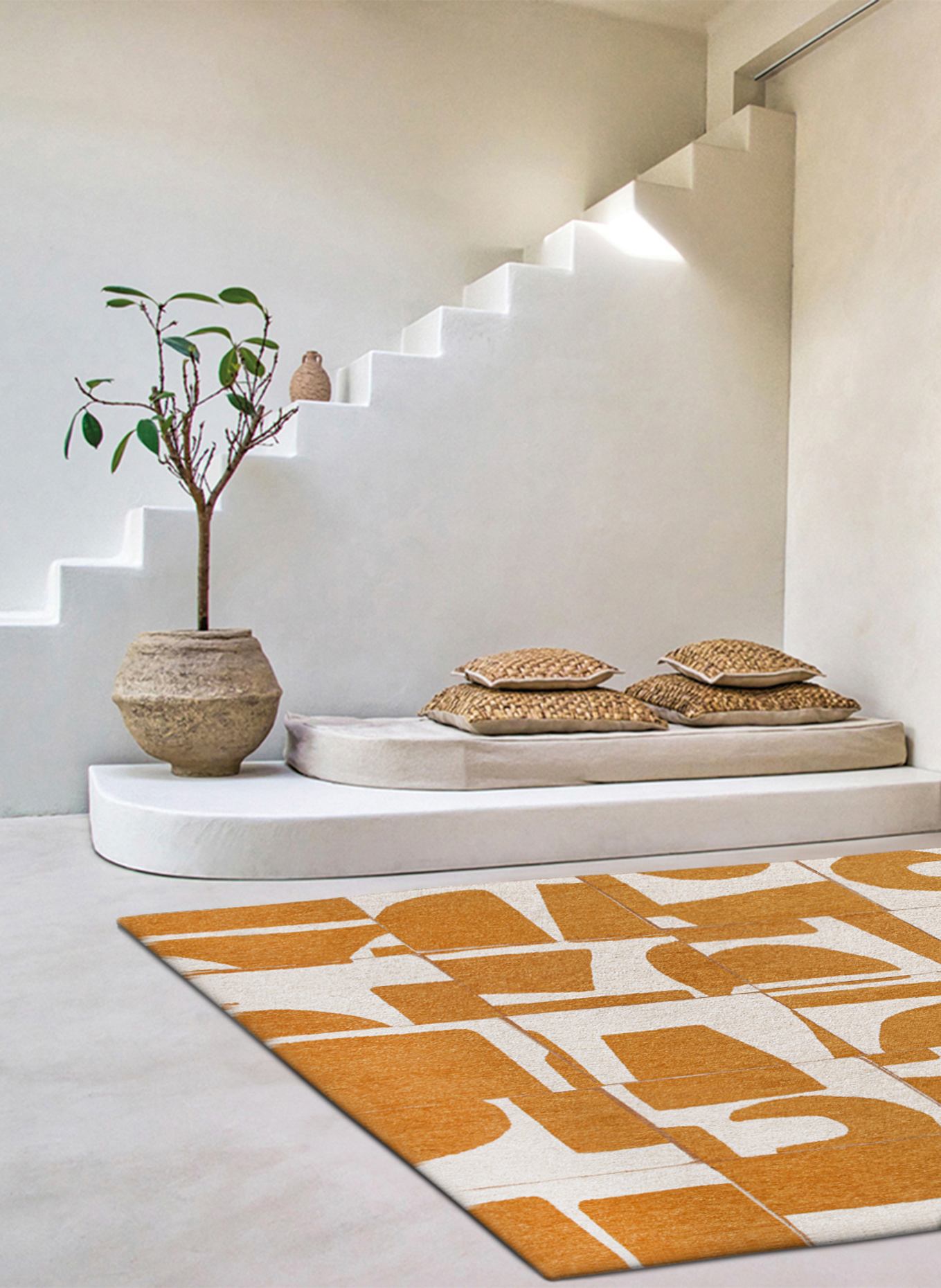 louis de poortere Teppich CRAFT PAPERCUT: GELB