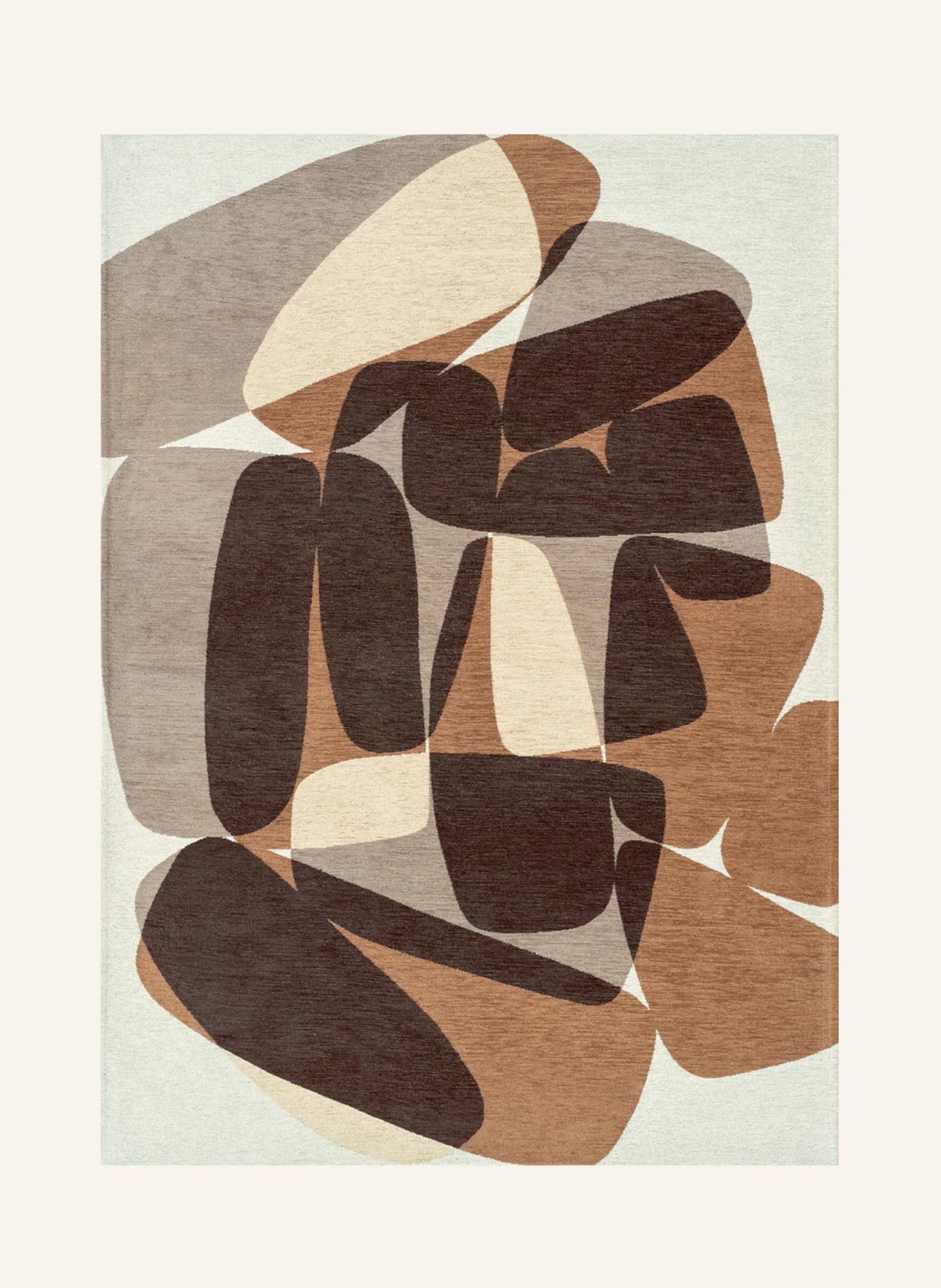 louis de poortere Teppich GALLERY STONES: BRAUN