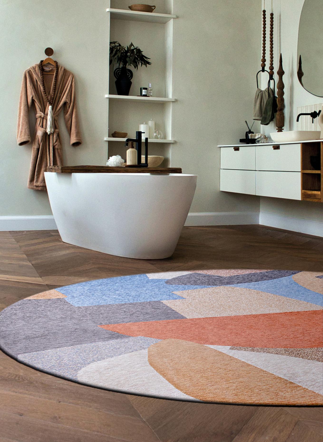 louis de poortere Teppich GALLERY SHAPES: ROSÉ