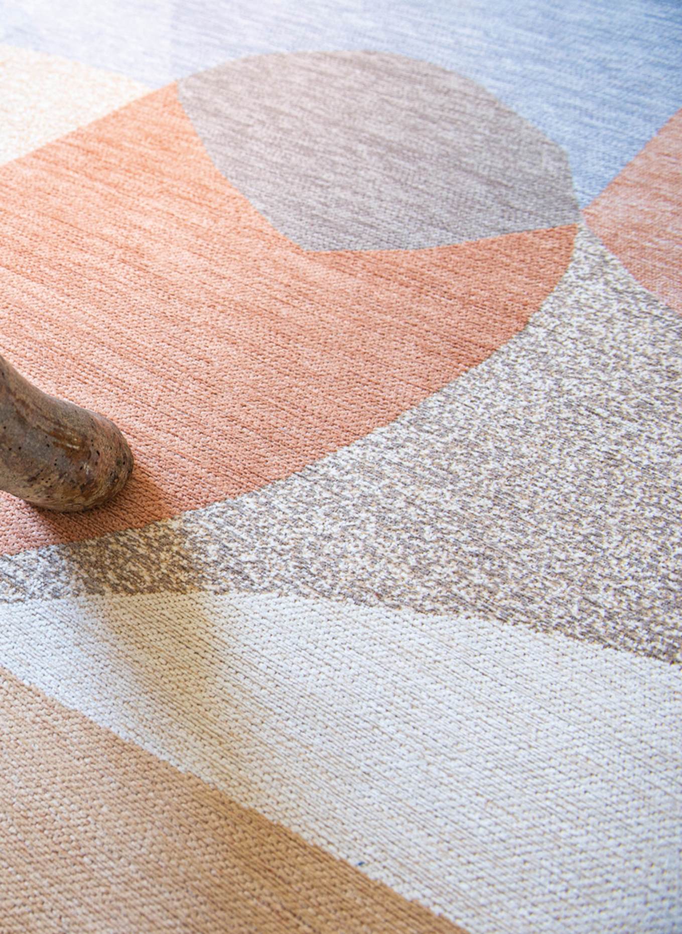 louis de poortere Teppich GALLERY SHAPES: ROSÉ