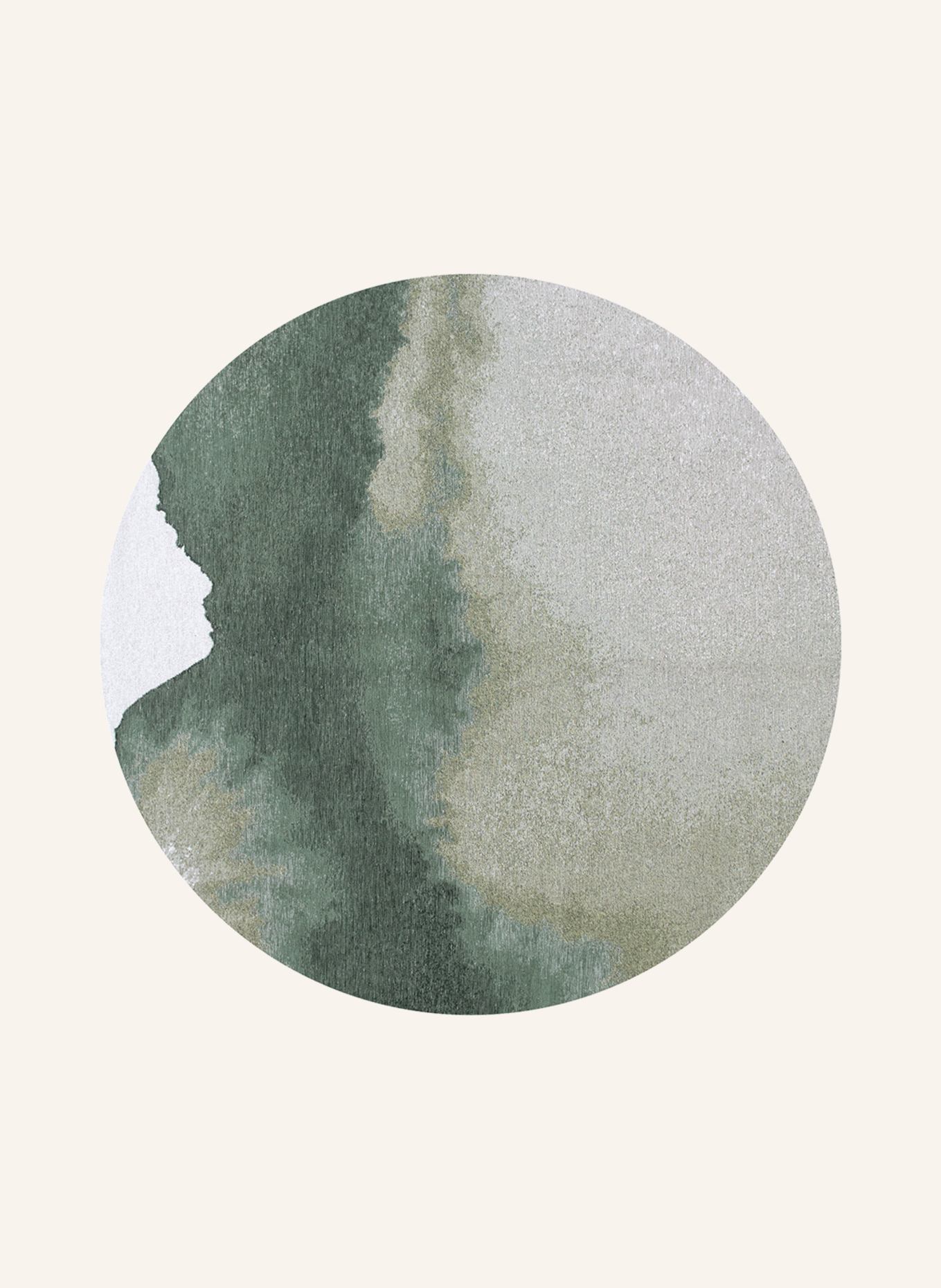 louis de poortere Teppich MEDITATION LAGOON: GRÜN