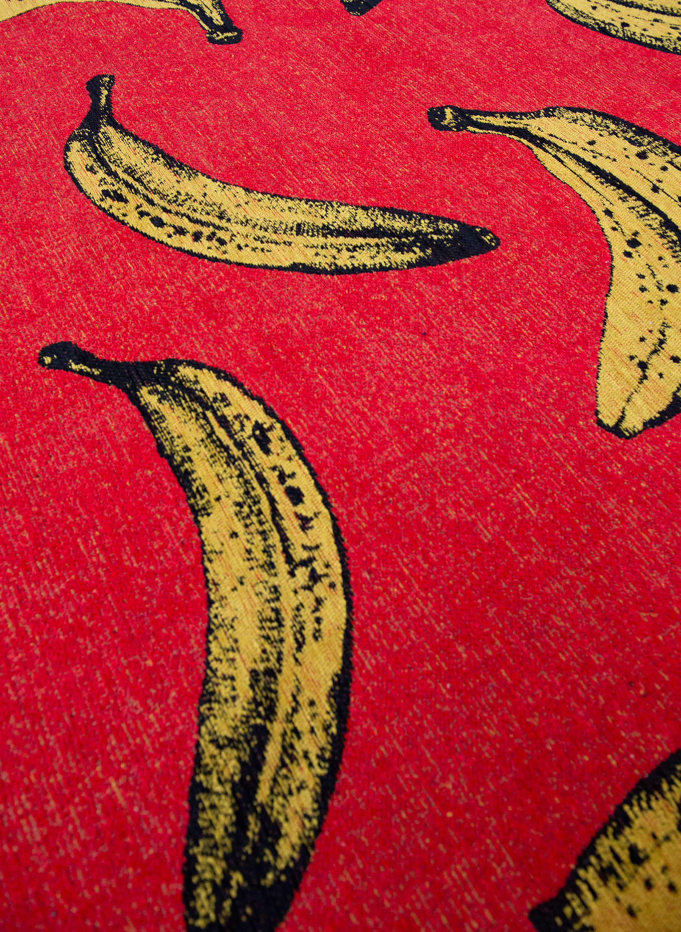 louis de poortere Teppich POP BANANA: ROT