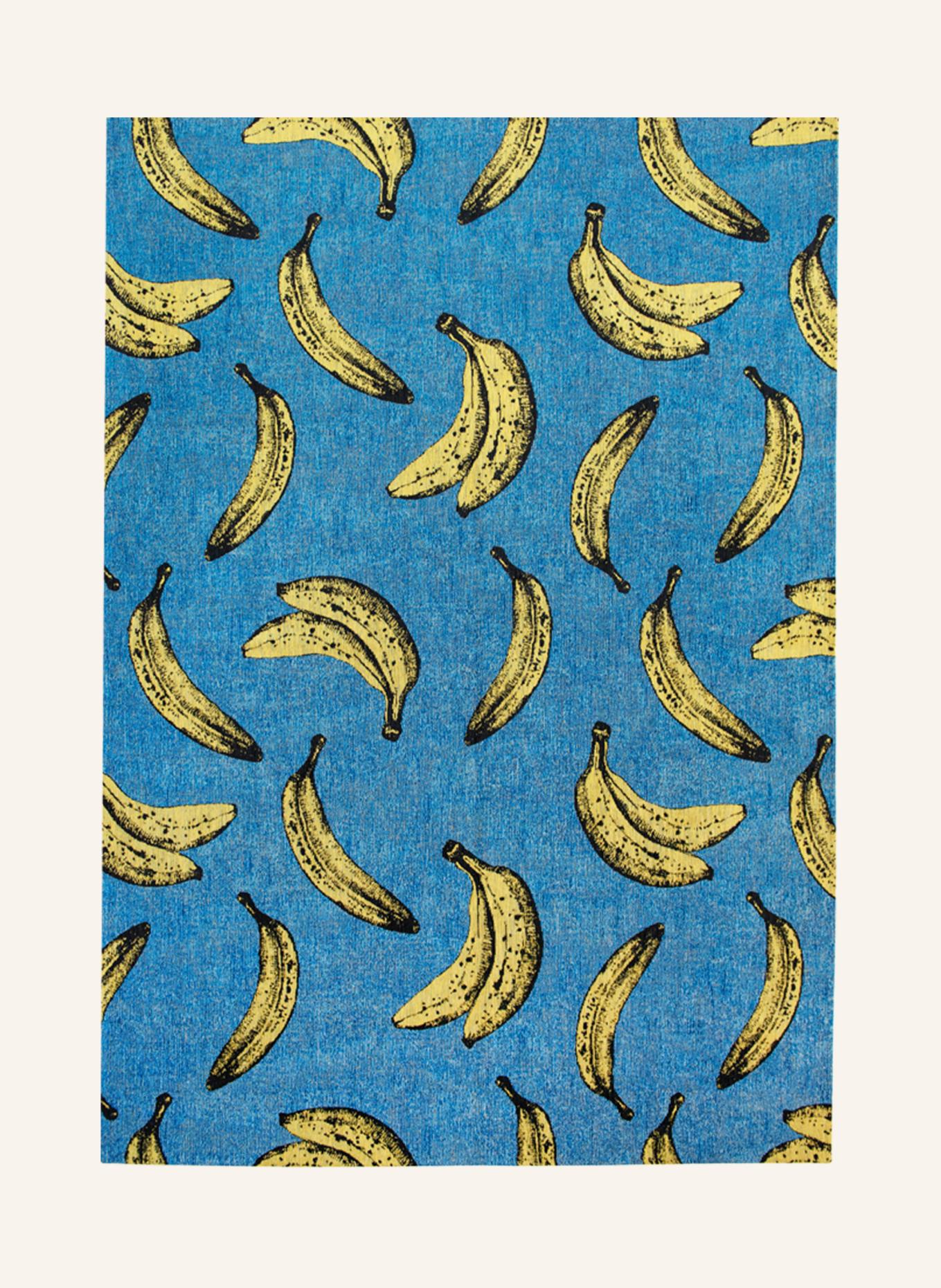 louis de poortere Teppich POP BANANA: BLAU