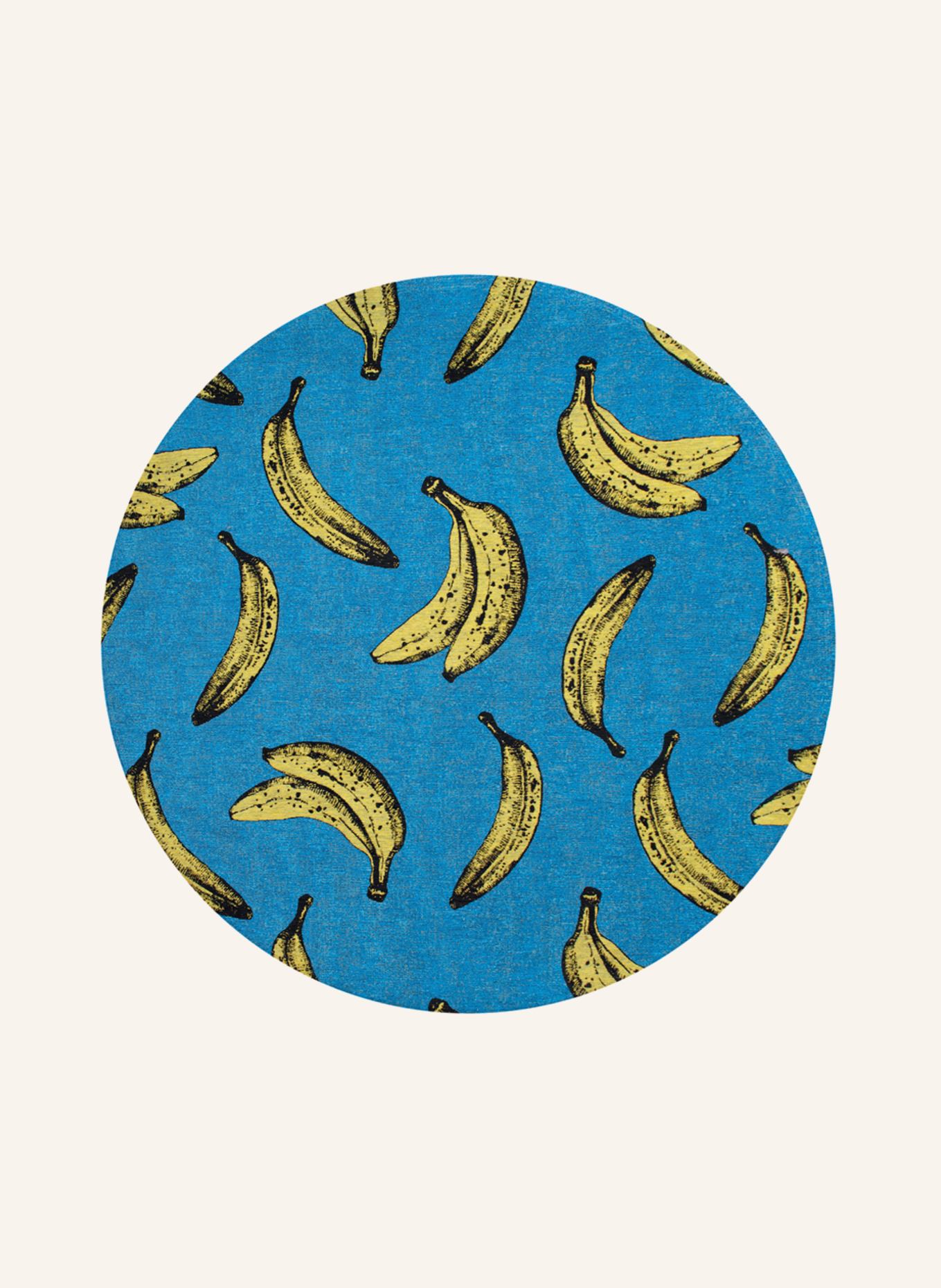 louis de poortere Teppich POP BANANA: BLAU