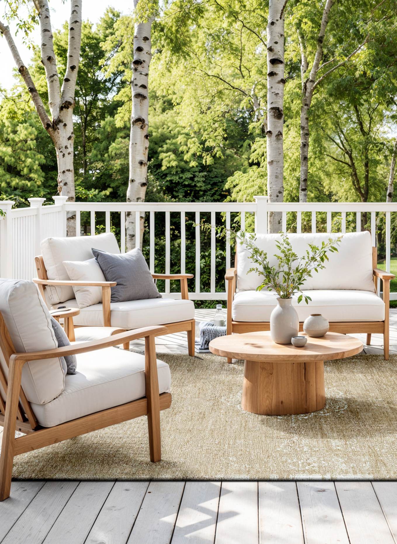 louis de poortere Teppich FADING WORLD MEDALLION: BEIGE