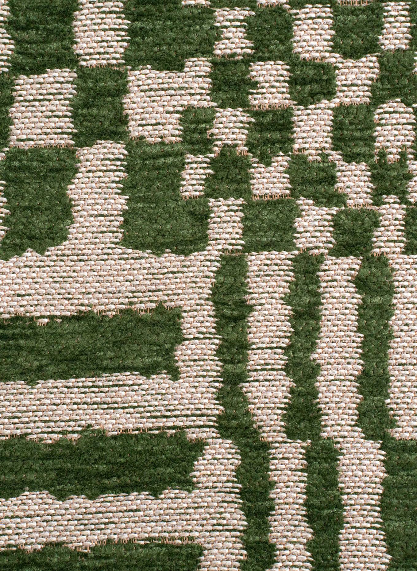 louis de poortere Teppich STRUCTURES BERBER: GRÜN