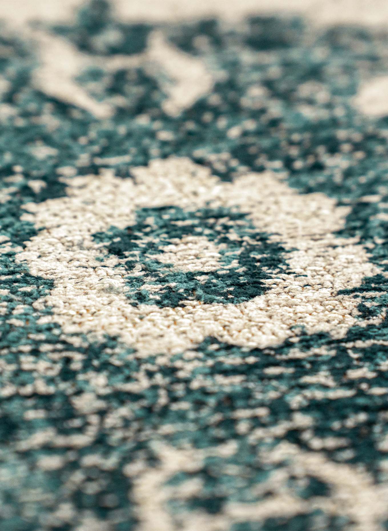 louis de poortere Teppich ANTIQUARIAN SUZANI: BLAU