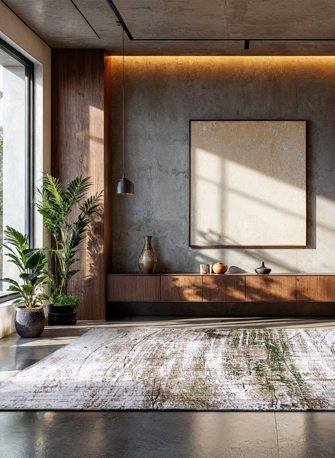 louis de poortere Teppich MAD MEN GRIFF: GRÜN