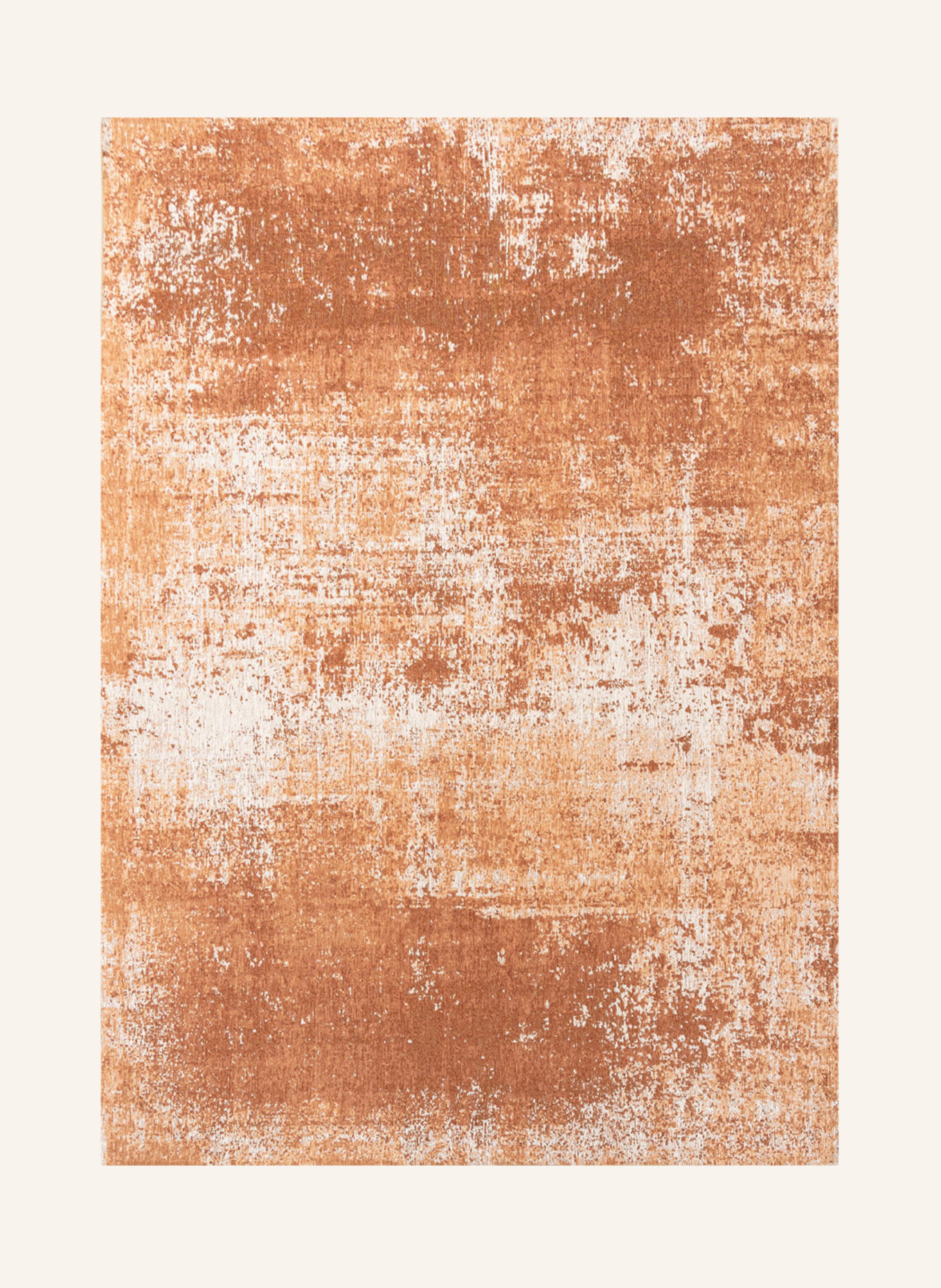 louis de poortere Teppich MAD MEN VIRGIN LAND: ORANGE