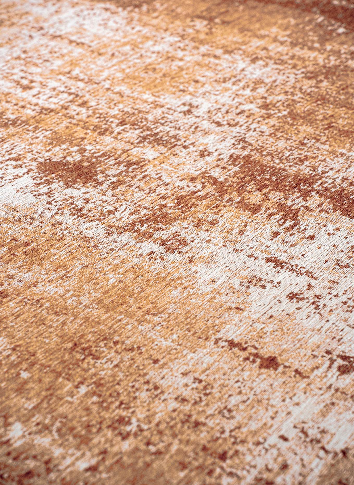 louis de poortere Teppich MAD MEN VIRGIN LAND: ORANGE