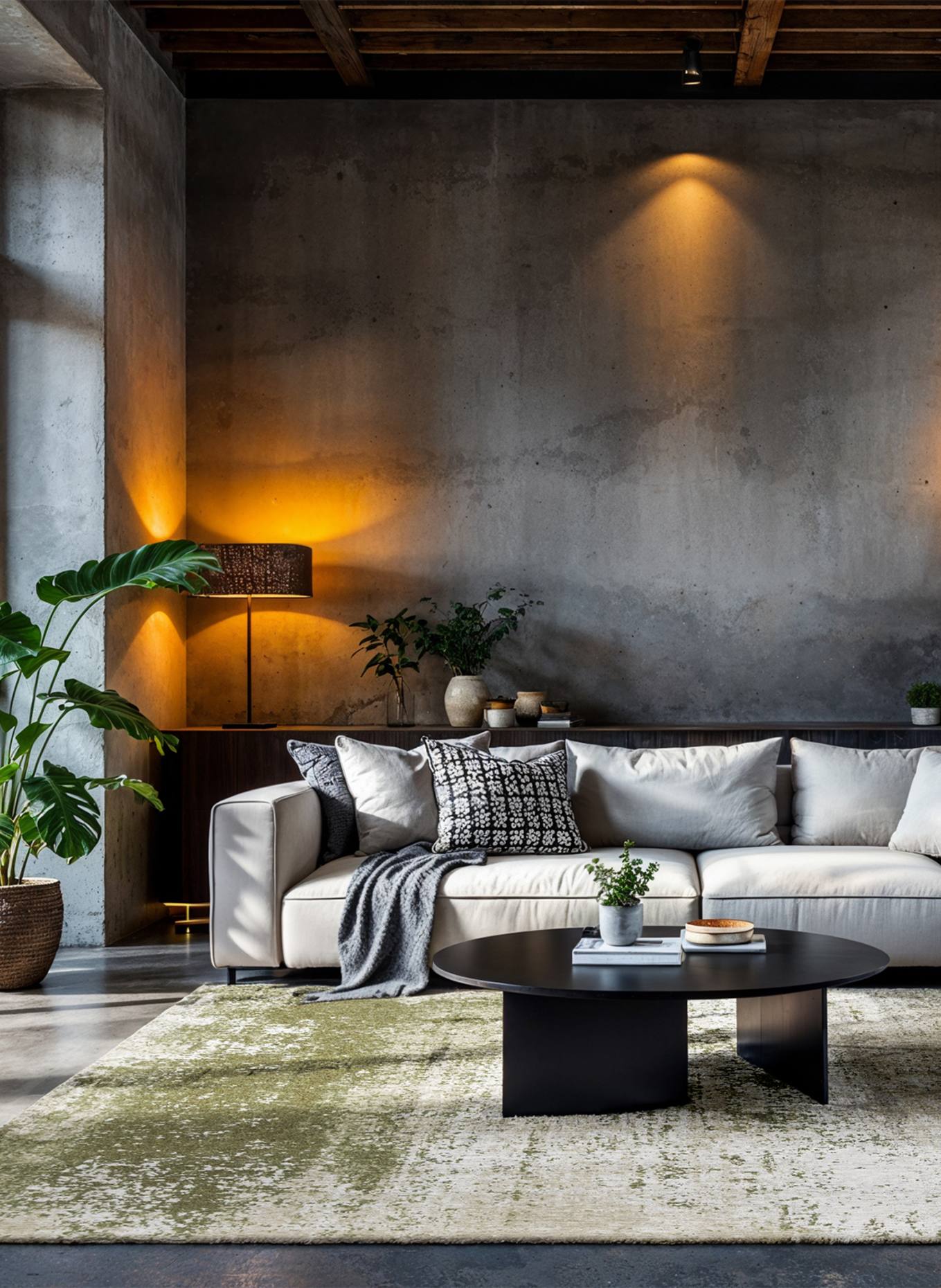 louis de poortere Teppich MAD MEN VIRGIN LAND: GRÜN