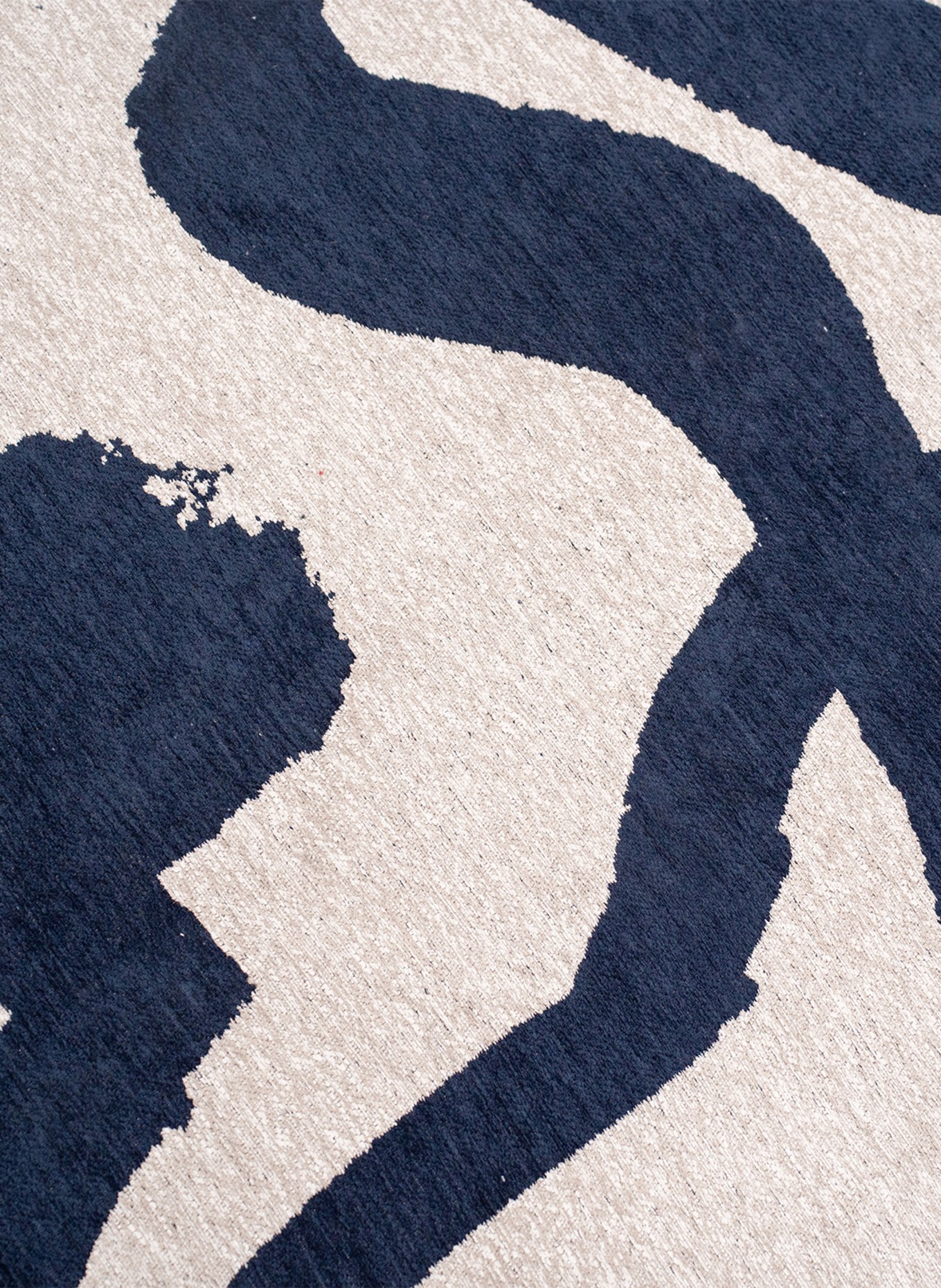 louis de poortere Teppich CRAFT RIBBON: BLAU