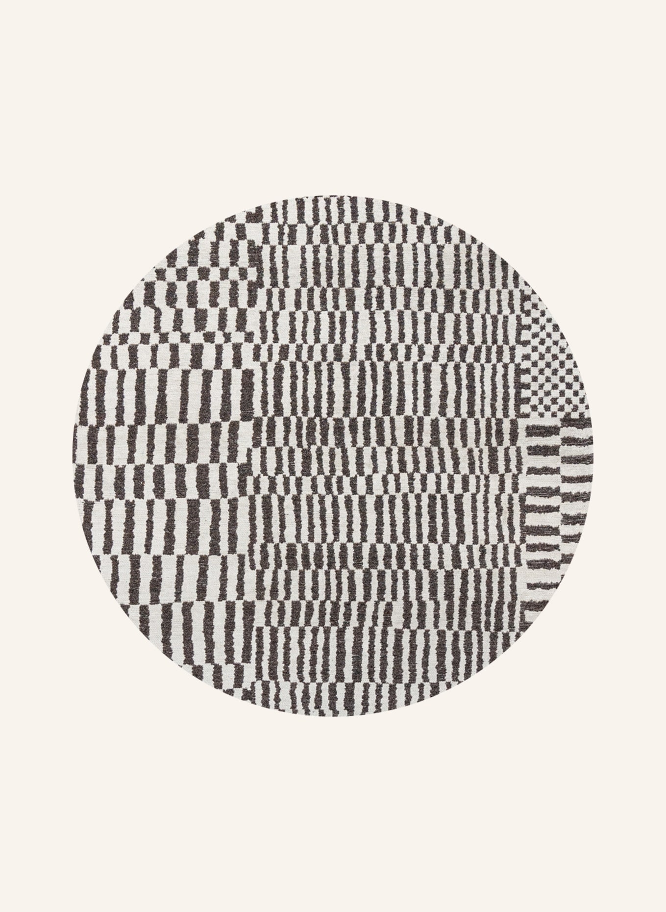 louis de poortere Teppich STRUCTURES BERBER: WEISS