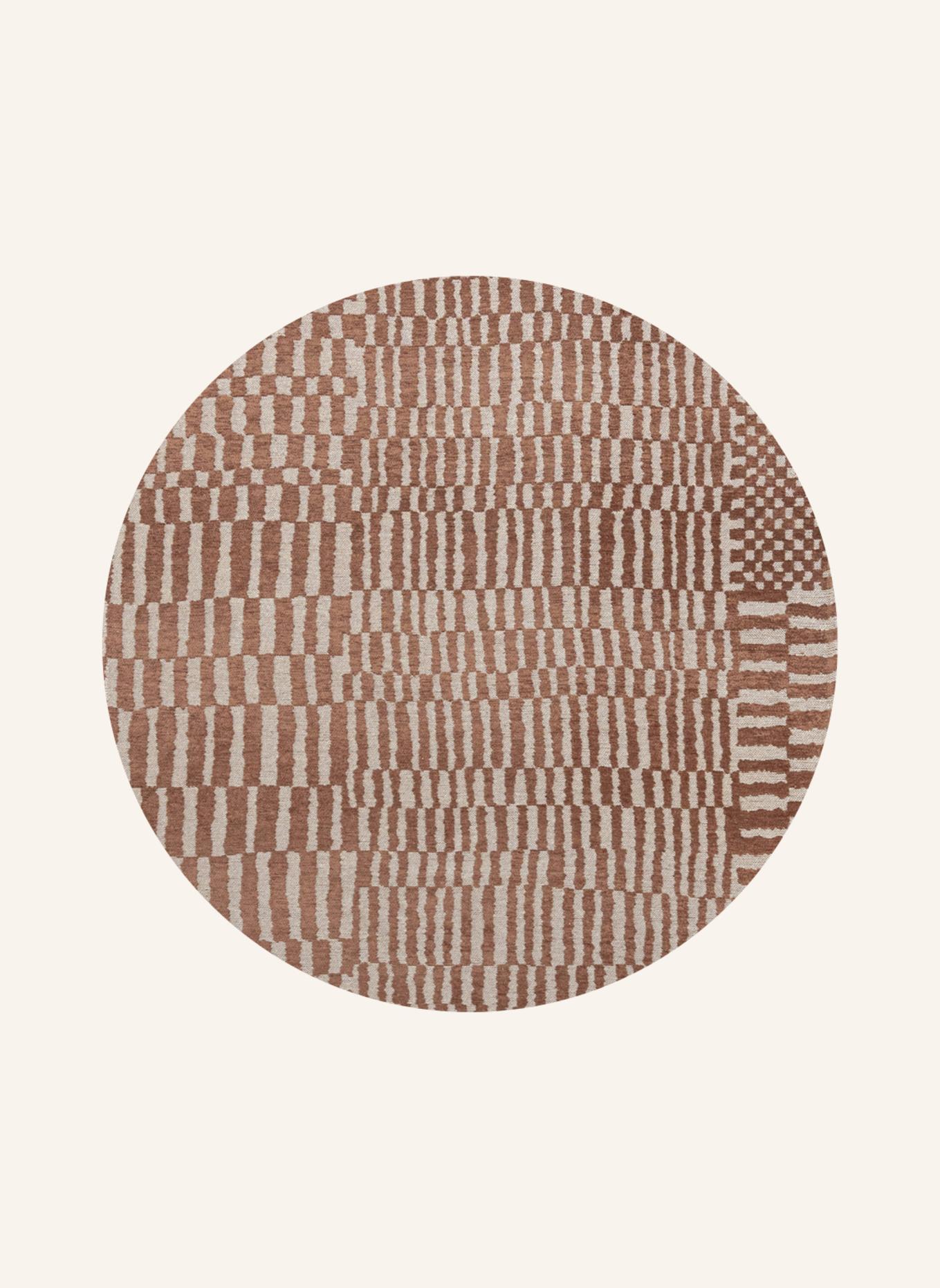 louis de poortere Teppich STRUCTURES BERBER: ROT