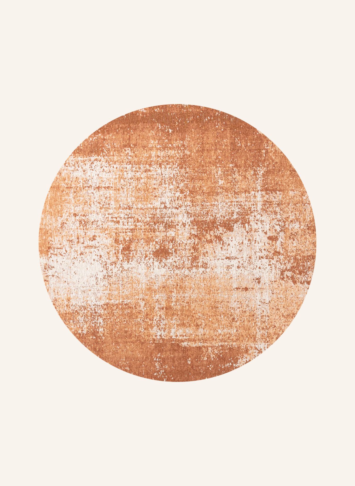 louis de poortere Teppich MAD MEN VIRGIN LAND: ORANGE