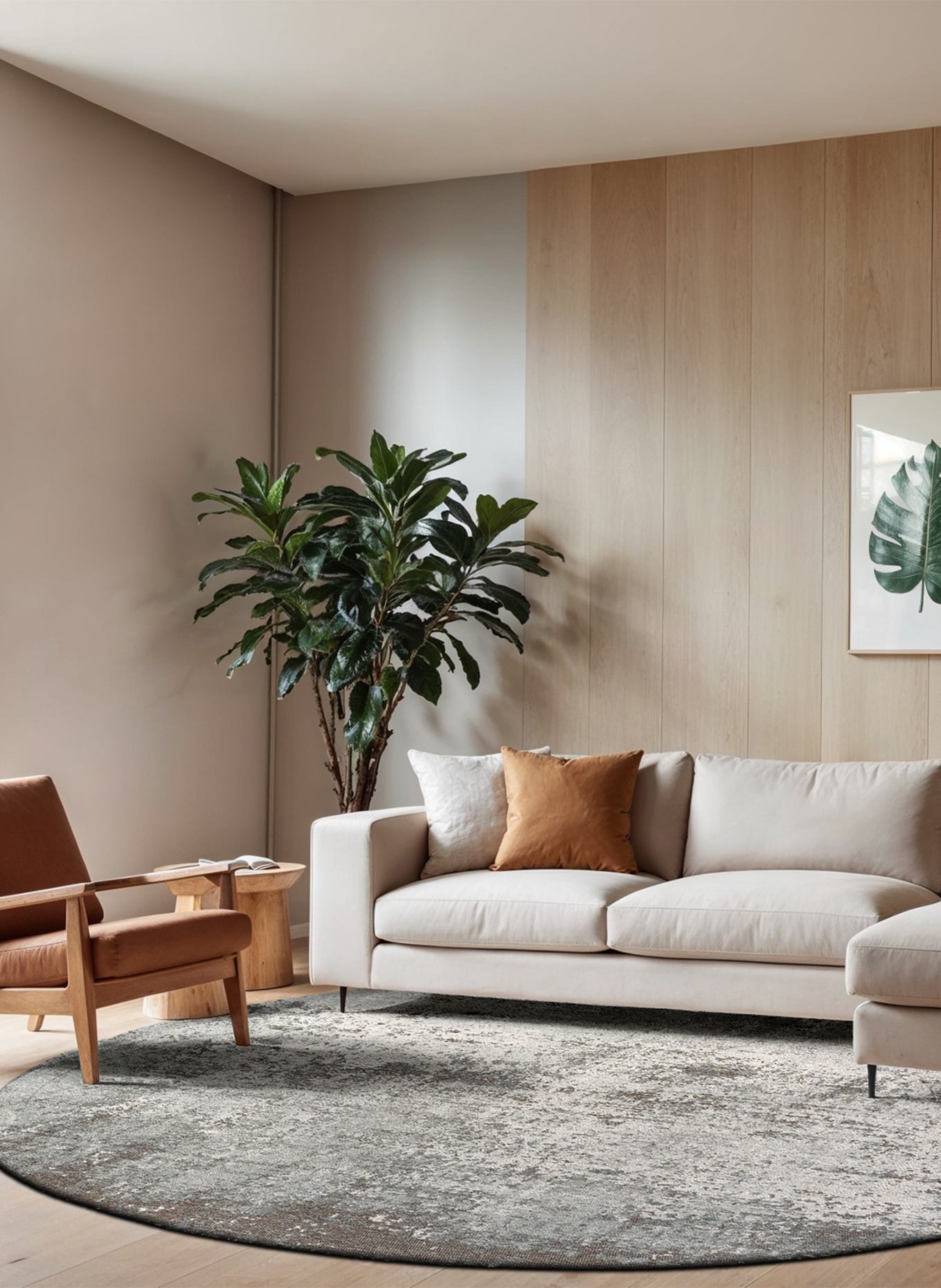 louis de poortere Teppich MAD MEN VIRGIN LAND: GRAU