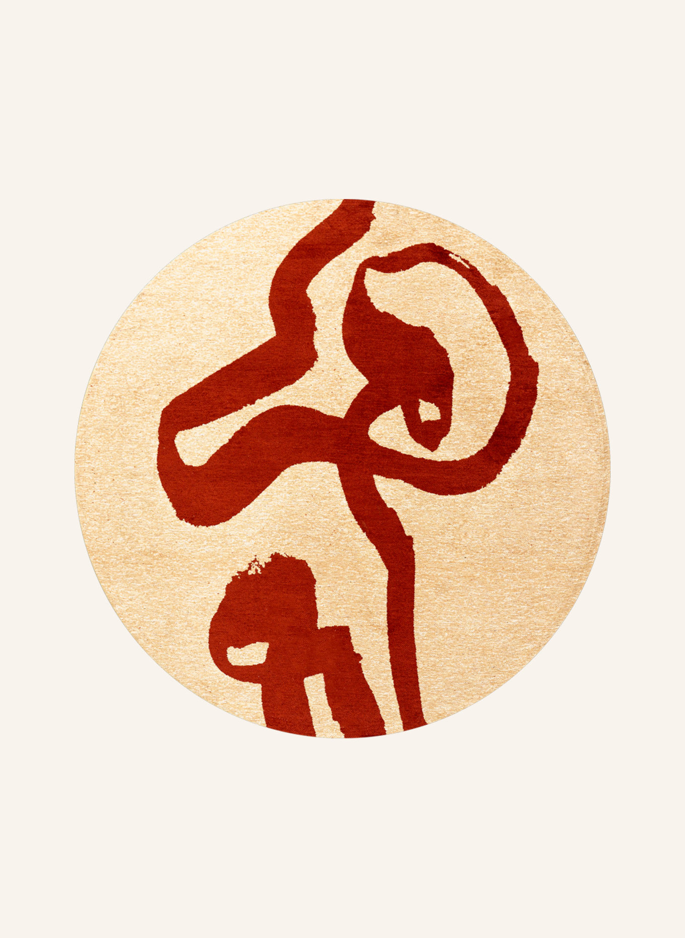 louis de poortere Teppich CRAFT RIBBON: ROT