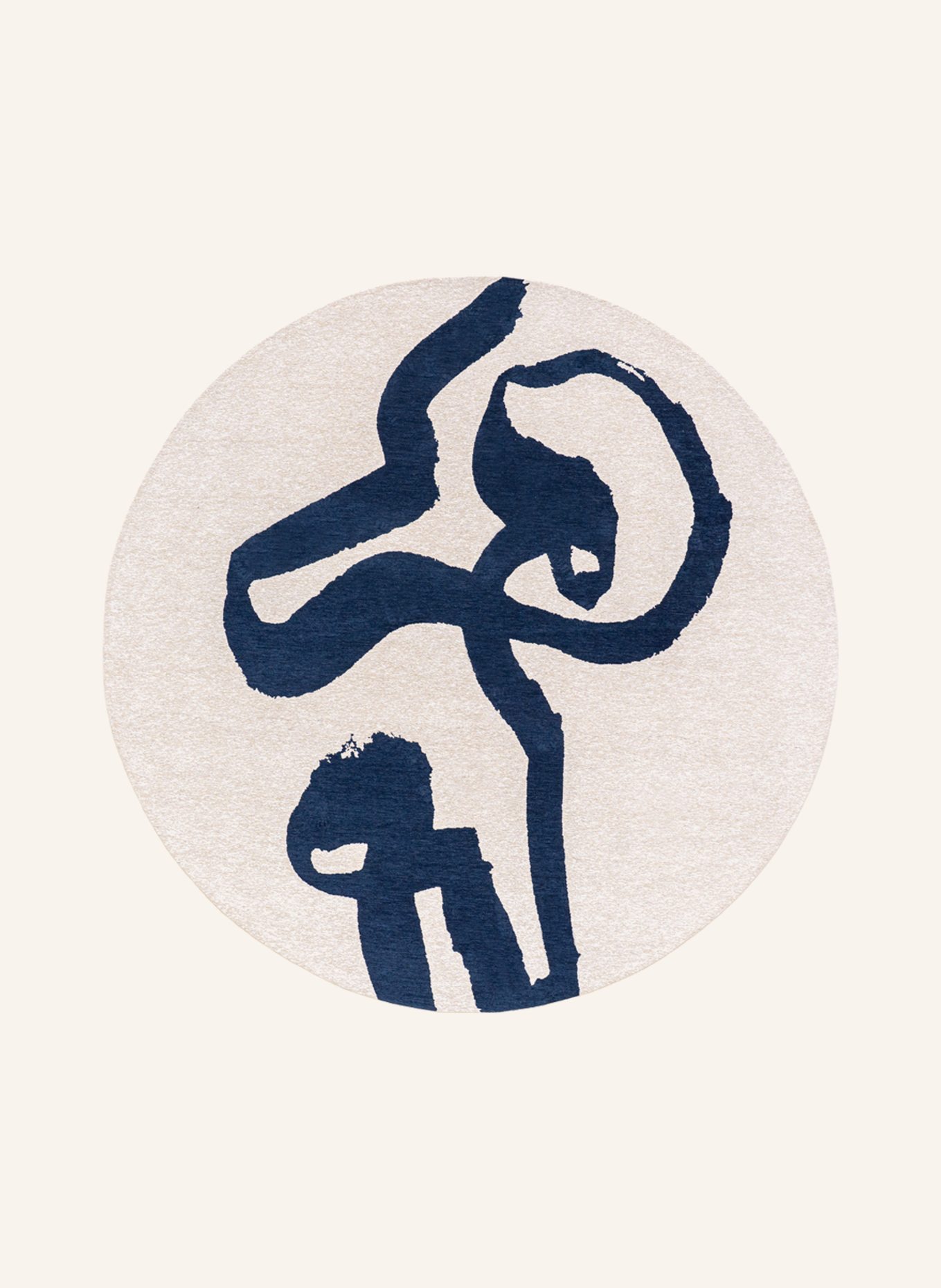 louis de poortere Teppich CRAFT RIBBON: BLAU