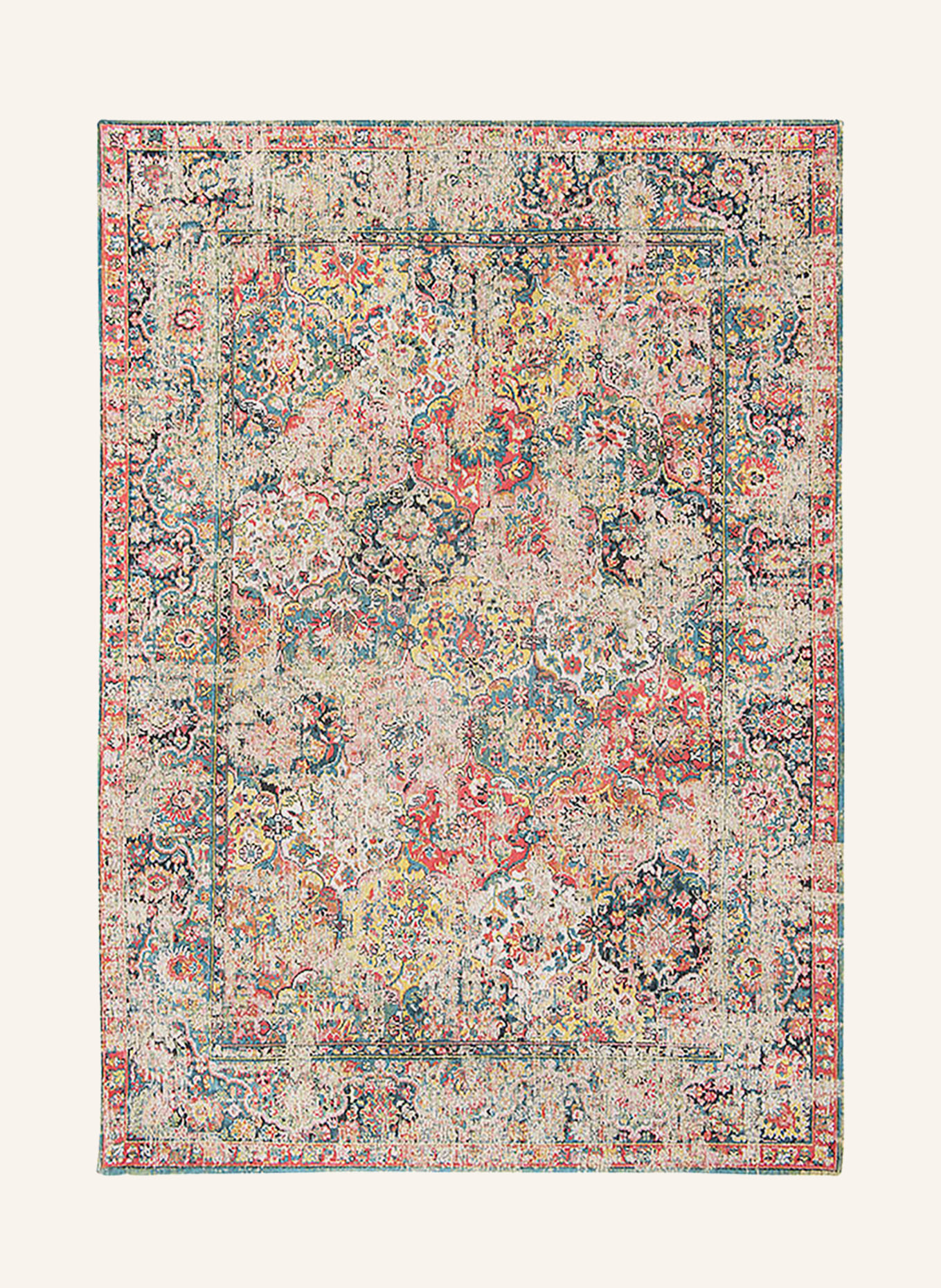 louis de poortere Teppich ANTIQUARIAN BAKHTIARI, Farbe: BEIGE (Bild 1)