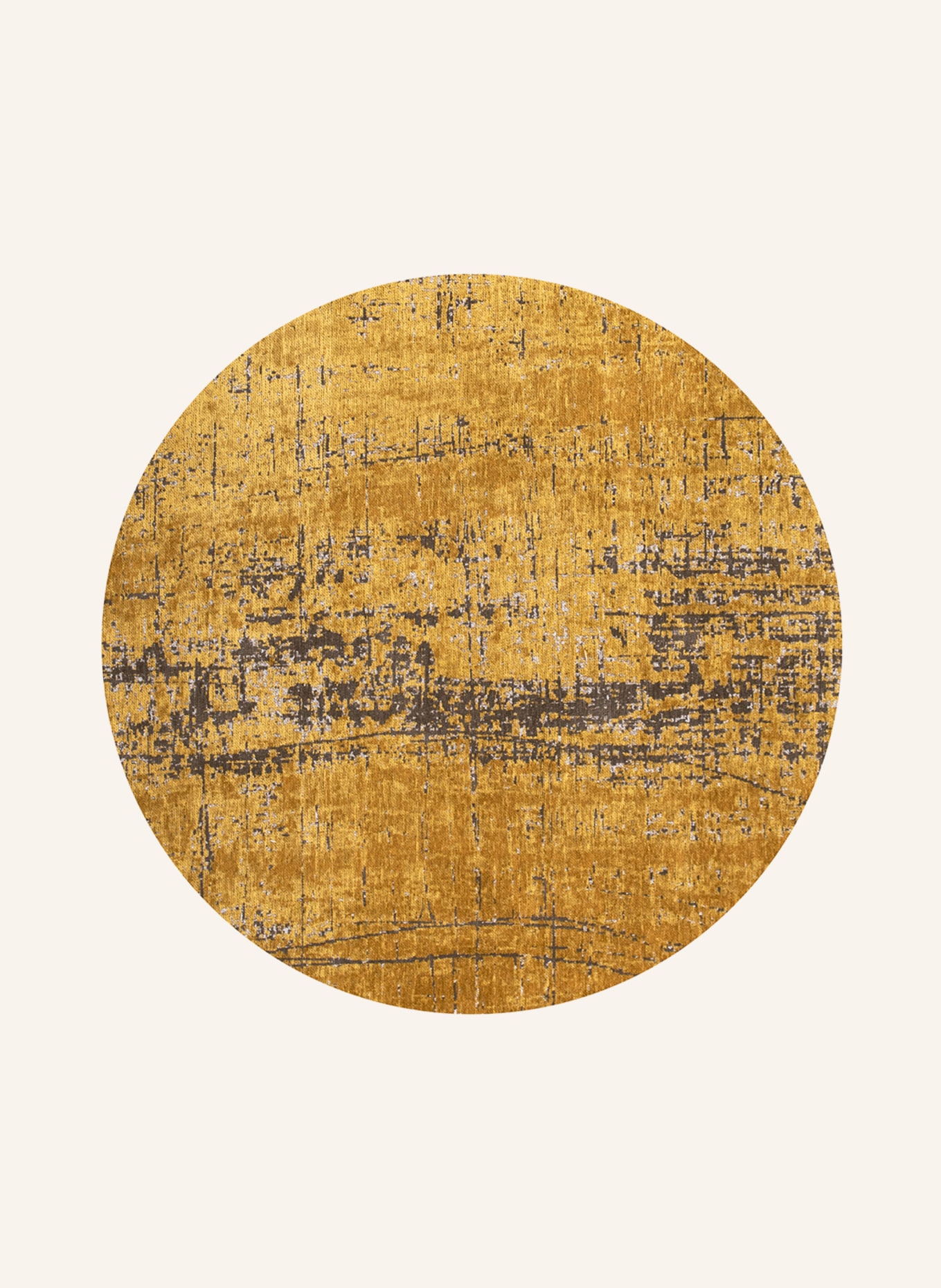 louis de poortere Teppich MAD MEN GRIFF: GELB