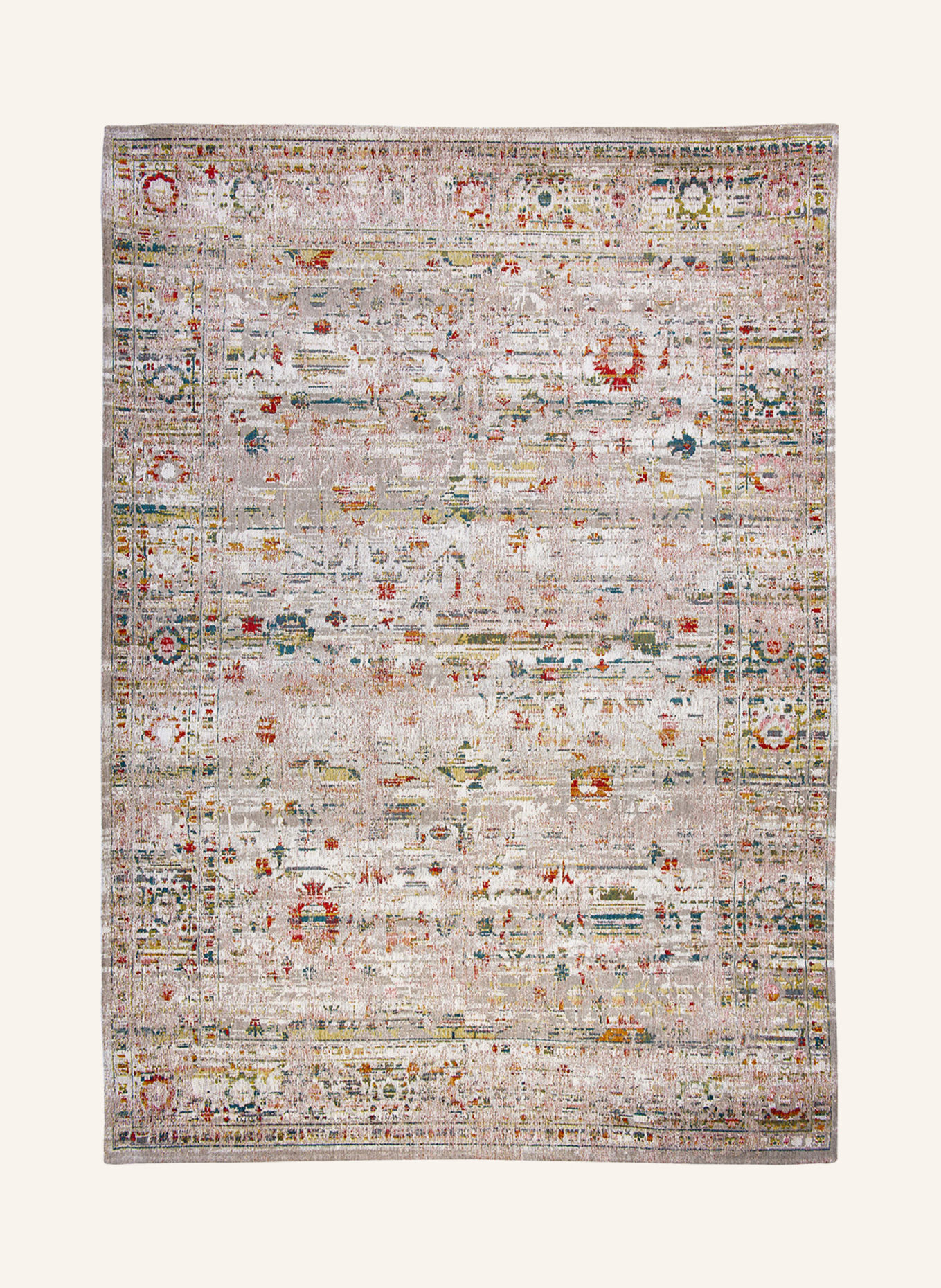 louis de poortere Teppich ANTIQUARIAN USHAK, Farbe: BEIGE (Bild 1)