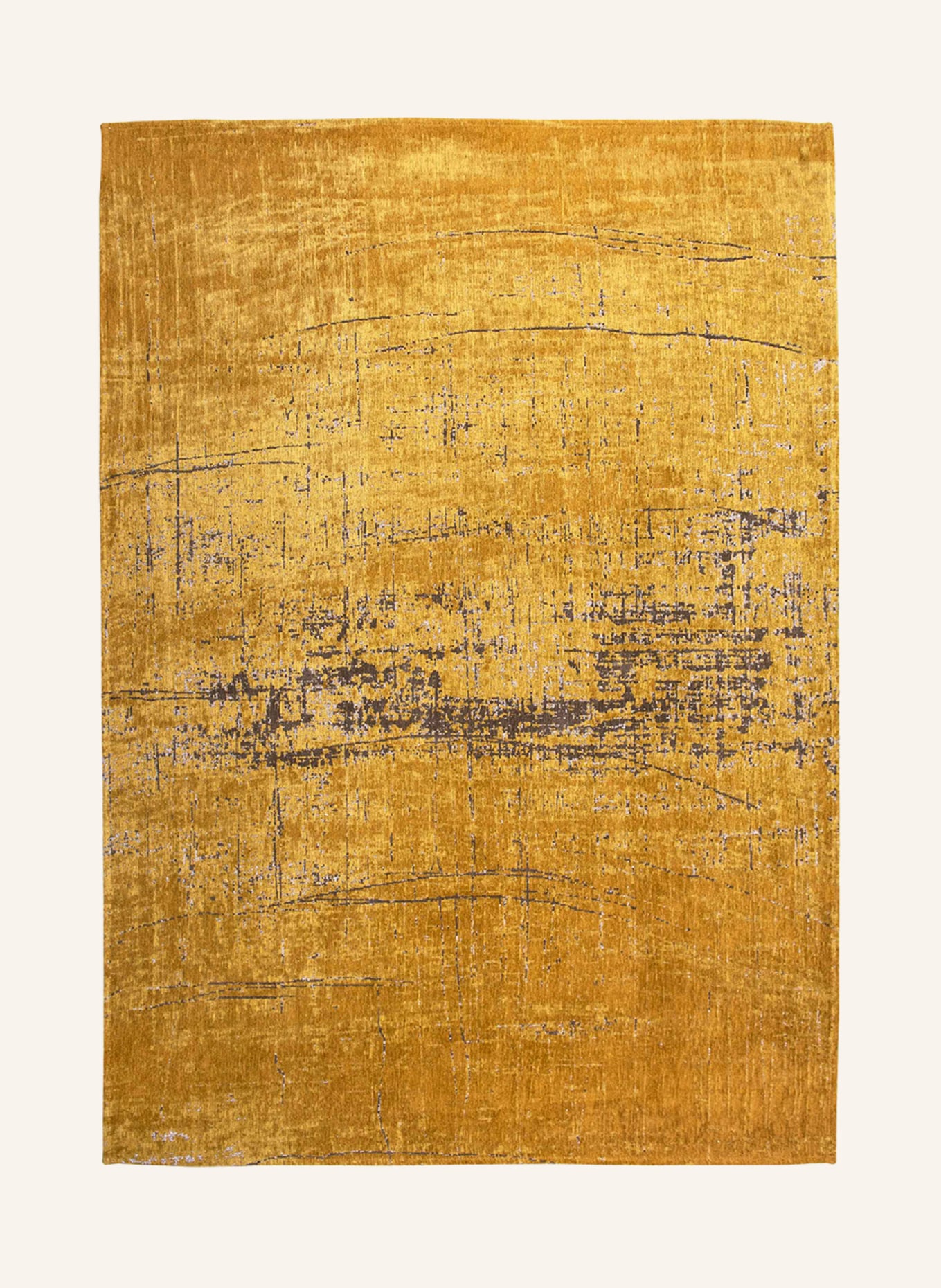 louis de poortere Teppich MAD MEN GRIFF, Farbe: GOLD (Bild 1)