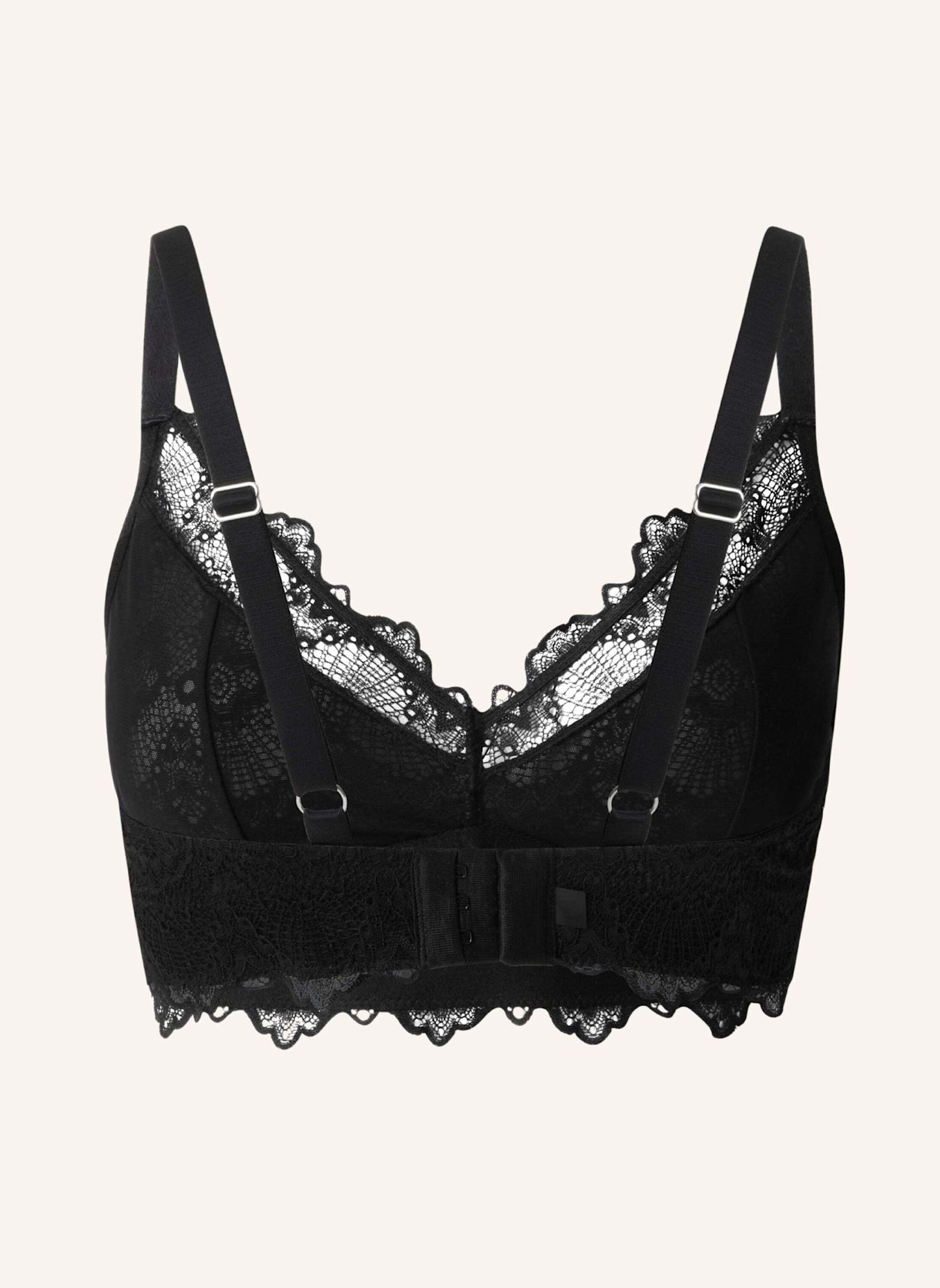 UNDERSTATEMENT Balconette-BH: SCHWARZ