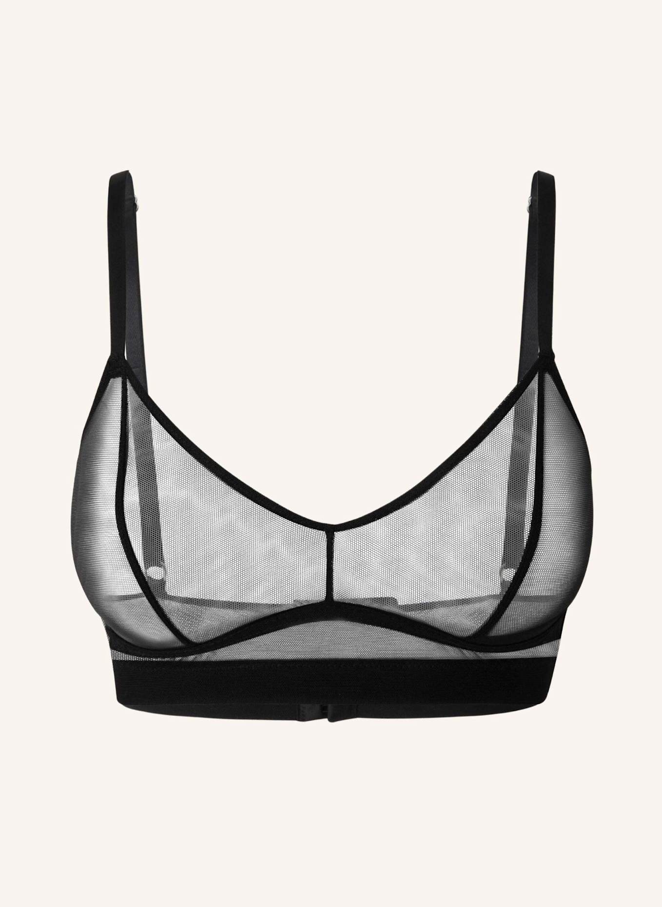 UNDERSTATEMENT Balconette-BH: SCHWARZ