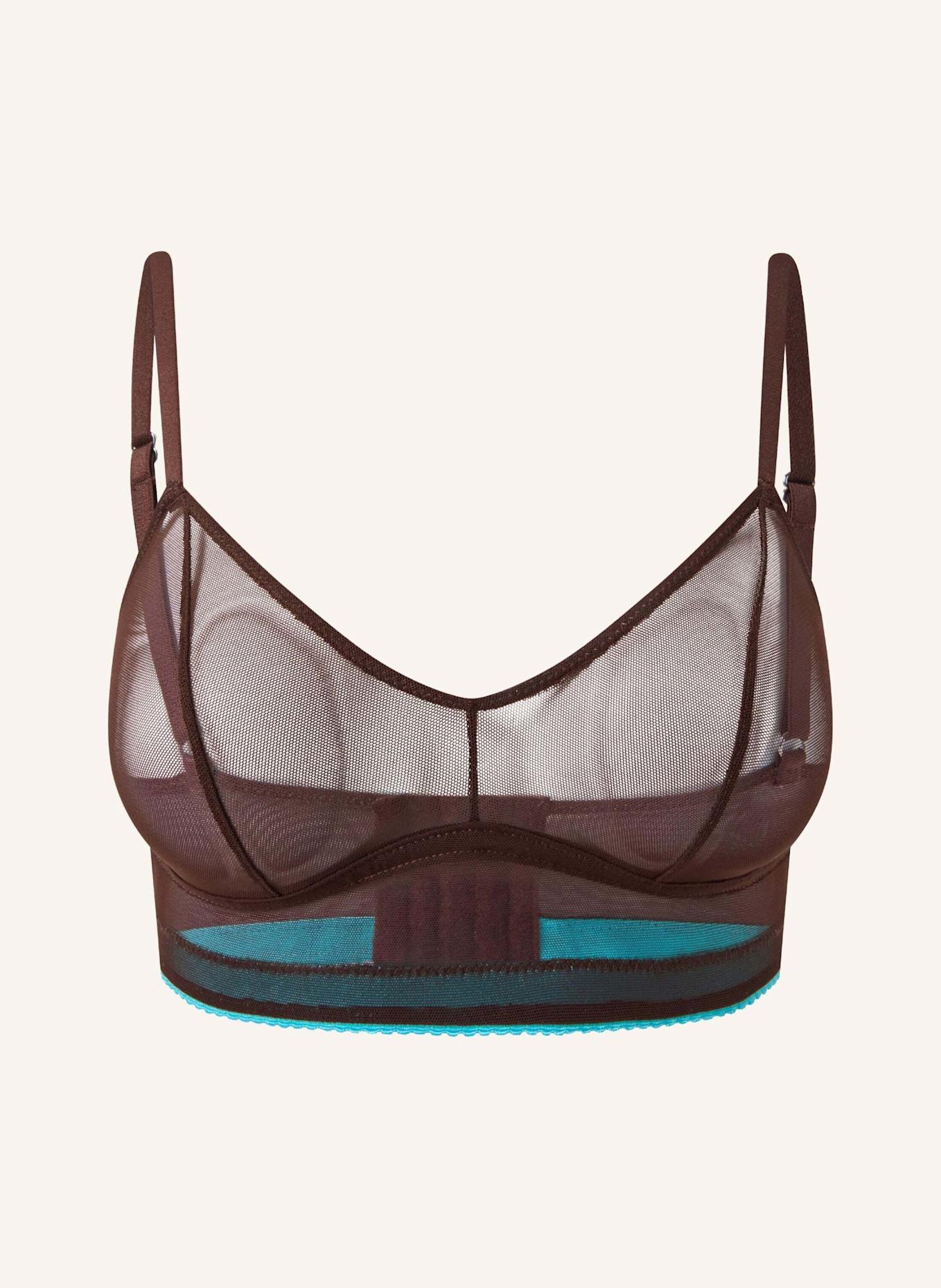 UNDERSTATEMENT Balconette-BH: DUNKELBRAUN