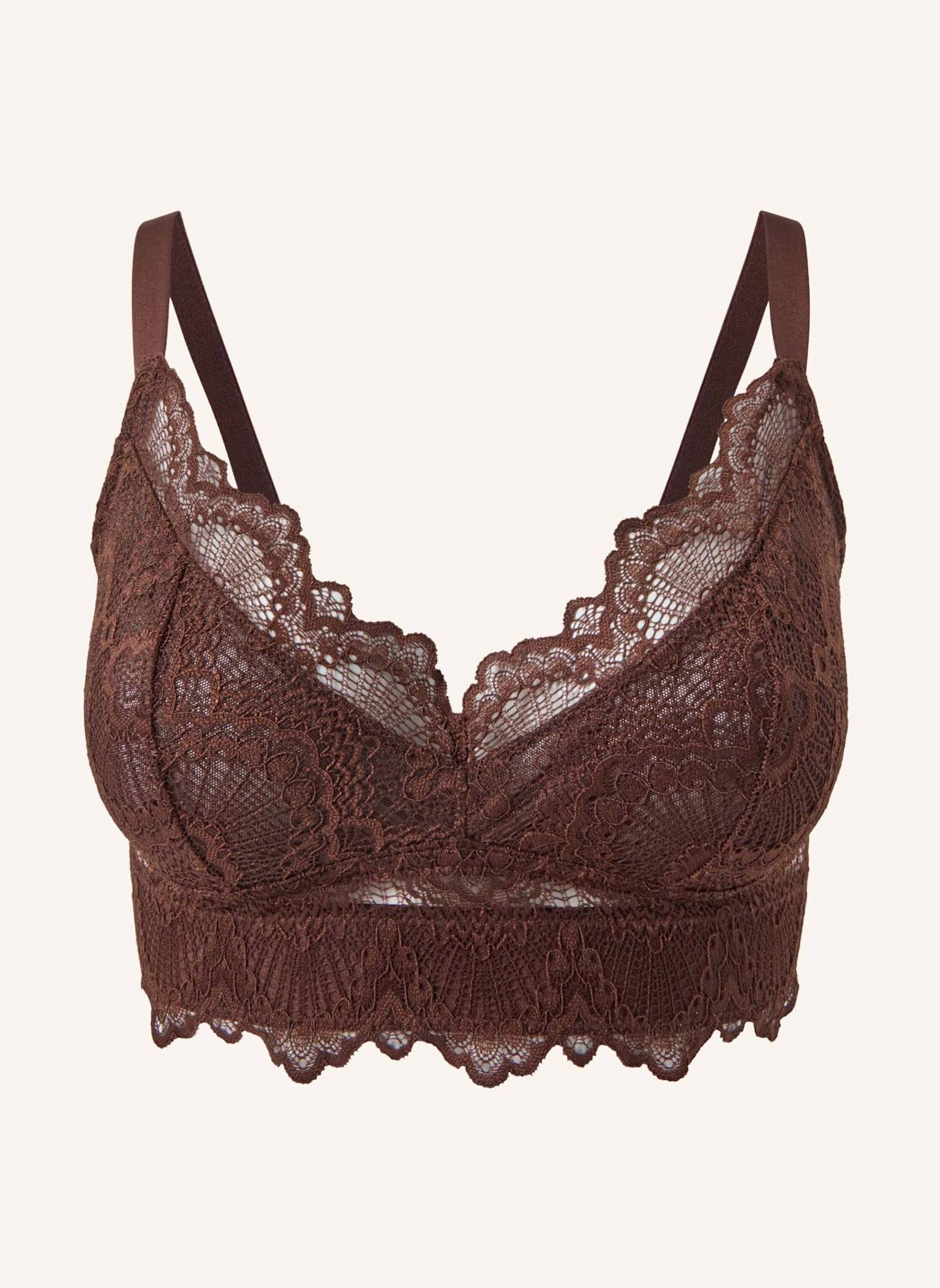 UNDERSTATEMENT Balconette-BH: DUNKELBRAUN