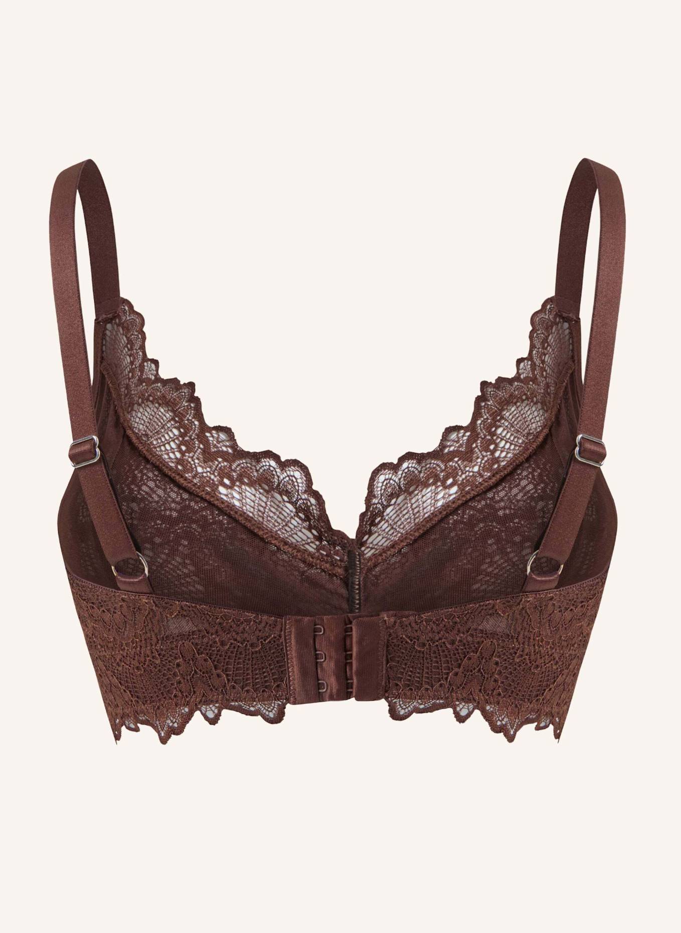 UNDERSTATEMENT Balconette-BH: DUNKELBRAUN