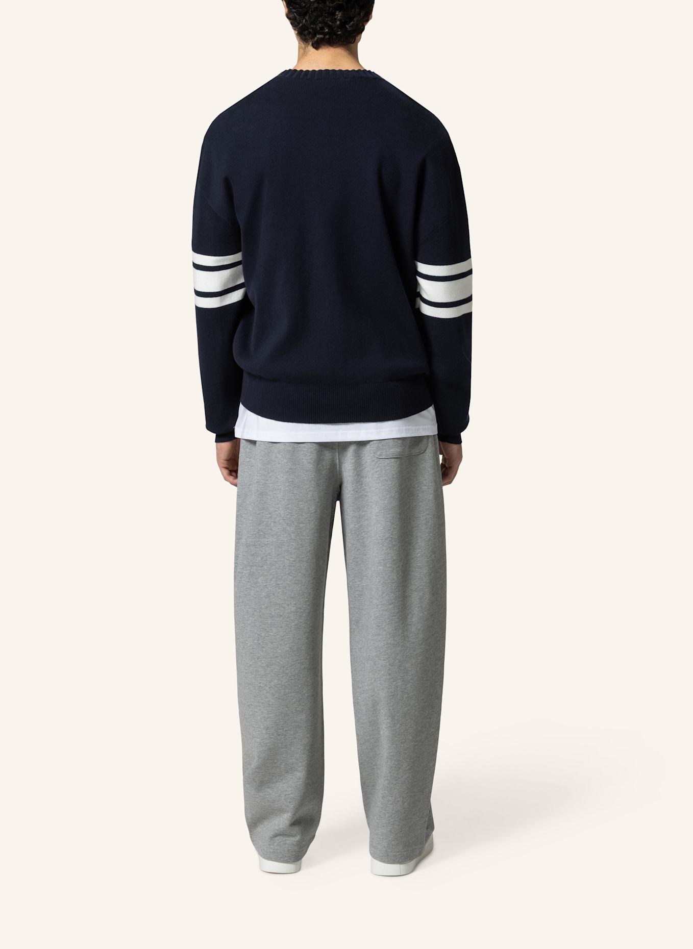 19V69 ITALIA Strickjacke ALDO COLLEGE: BLAU