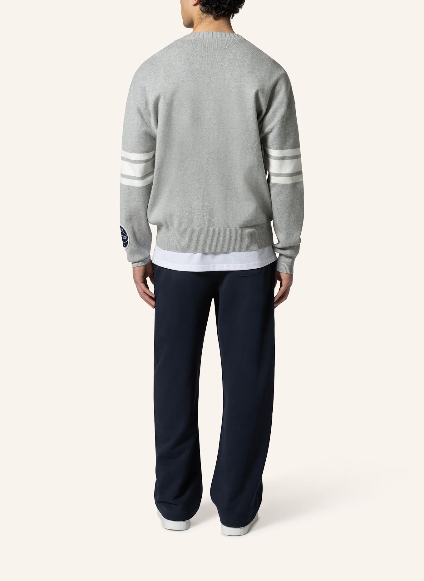 19V69 ITALIA Strickjacke ALDO COLLEGE: GRAU