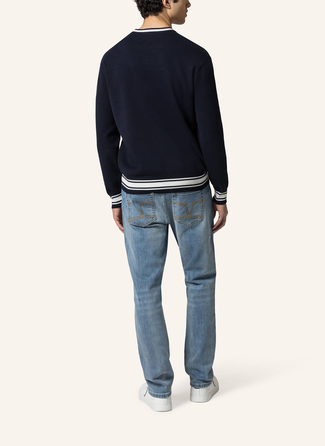 19V69 ITALIA Pullover ANTEO COLLEGE: BLAU