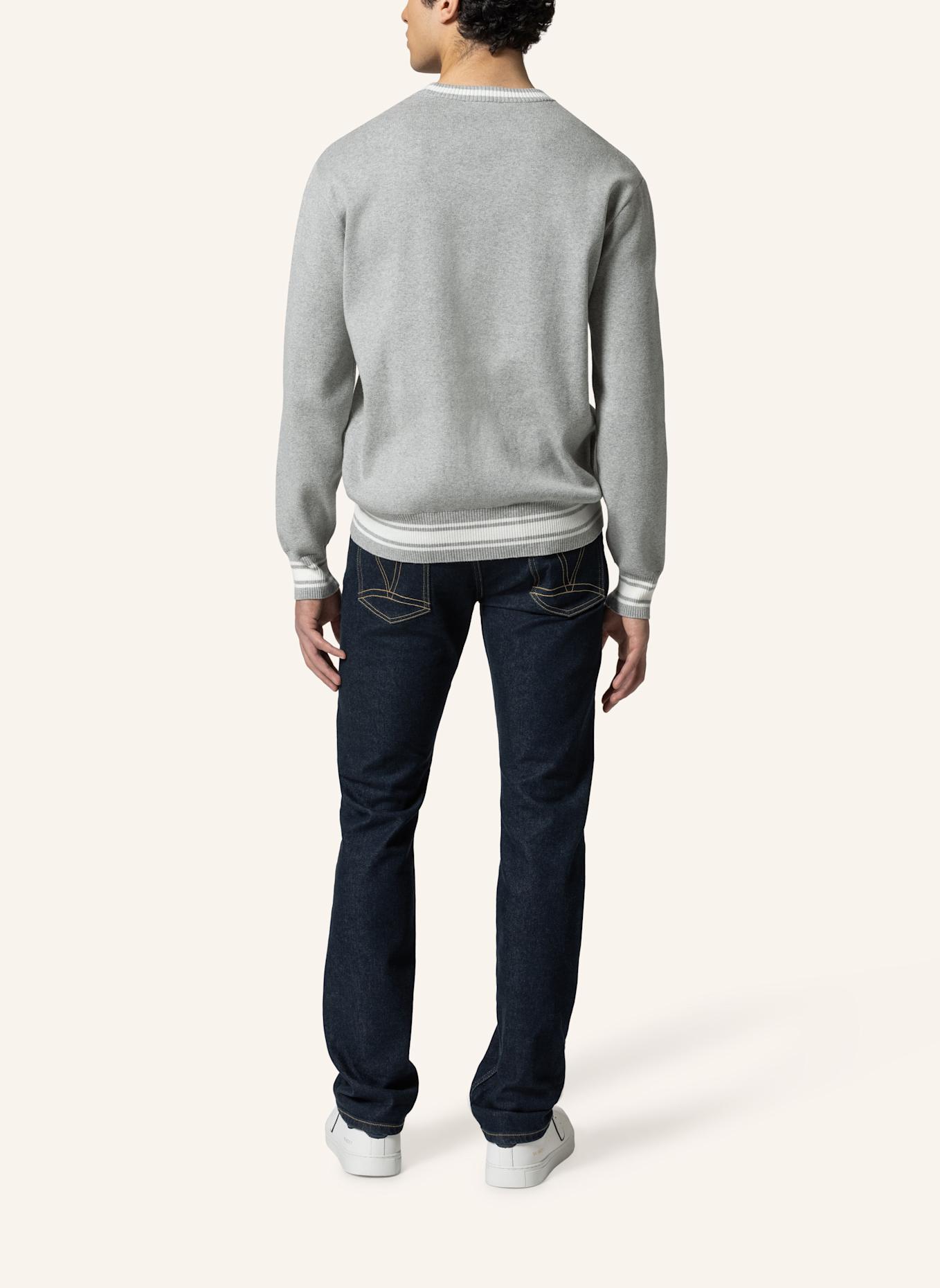 19V69 ITALIA Pullover ANTEO COLLEGE: GRAU