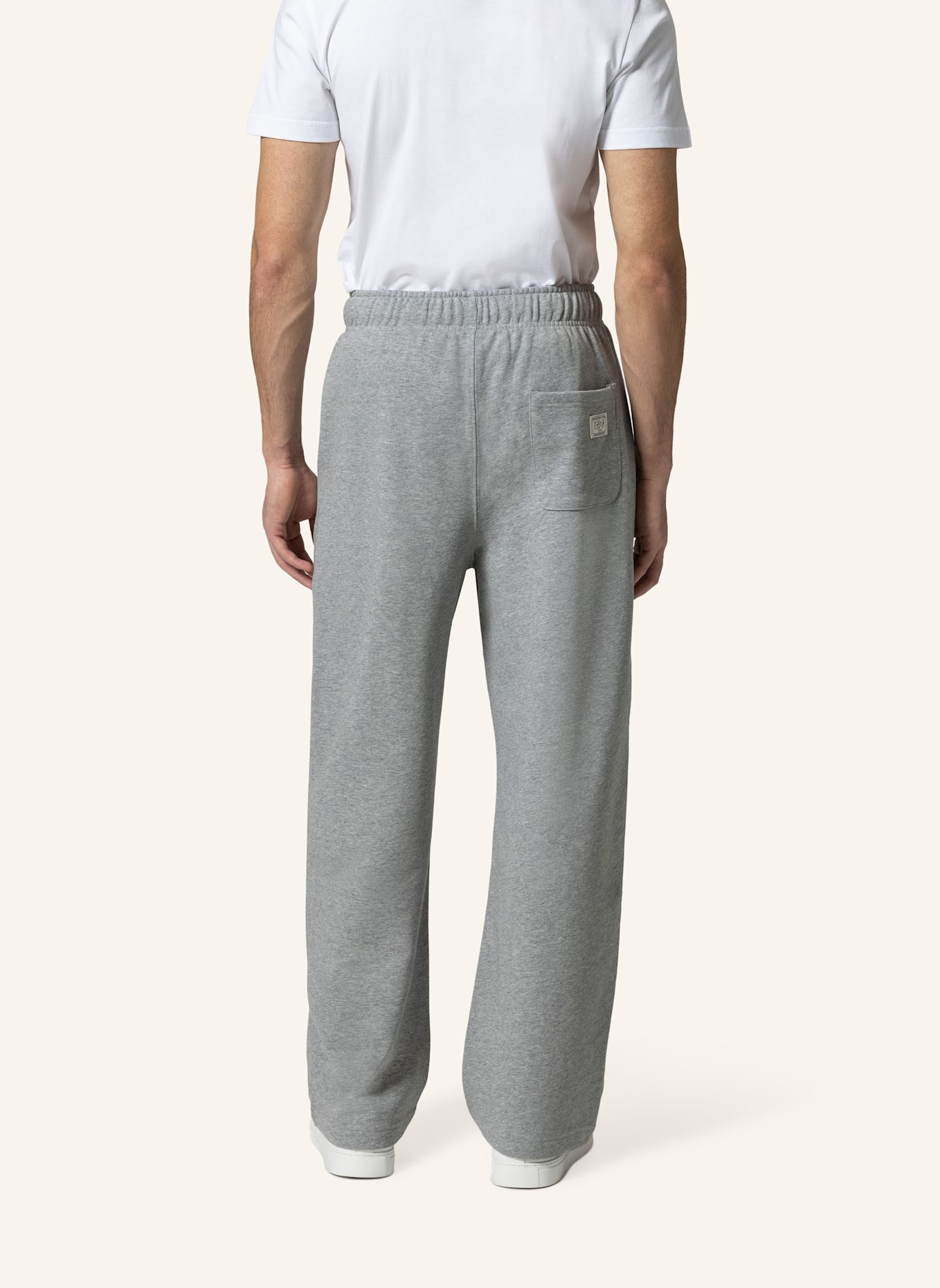 19V69 ITALIA Hose im Jogging-Stil MICHELE COLLEGE: GRAU