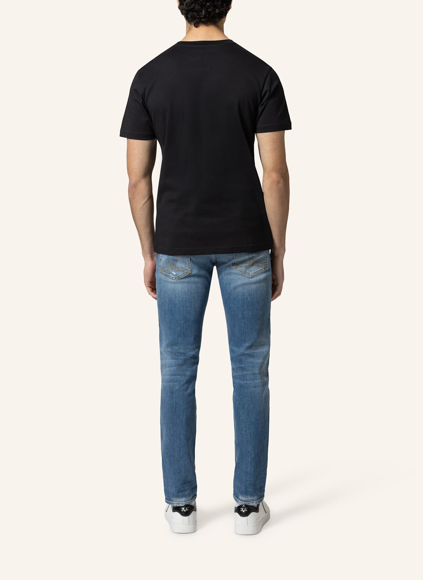 19V69 ITALIA T-Shirt RAFAEL RACING: SCHWARZ