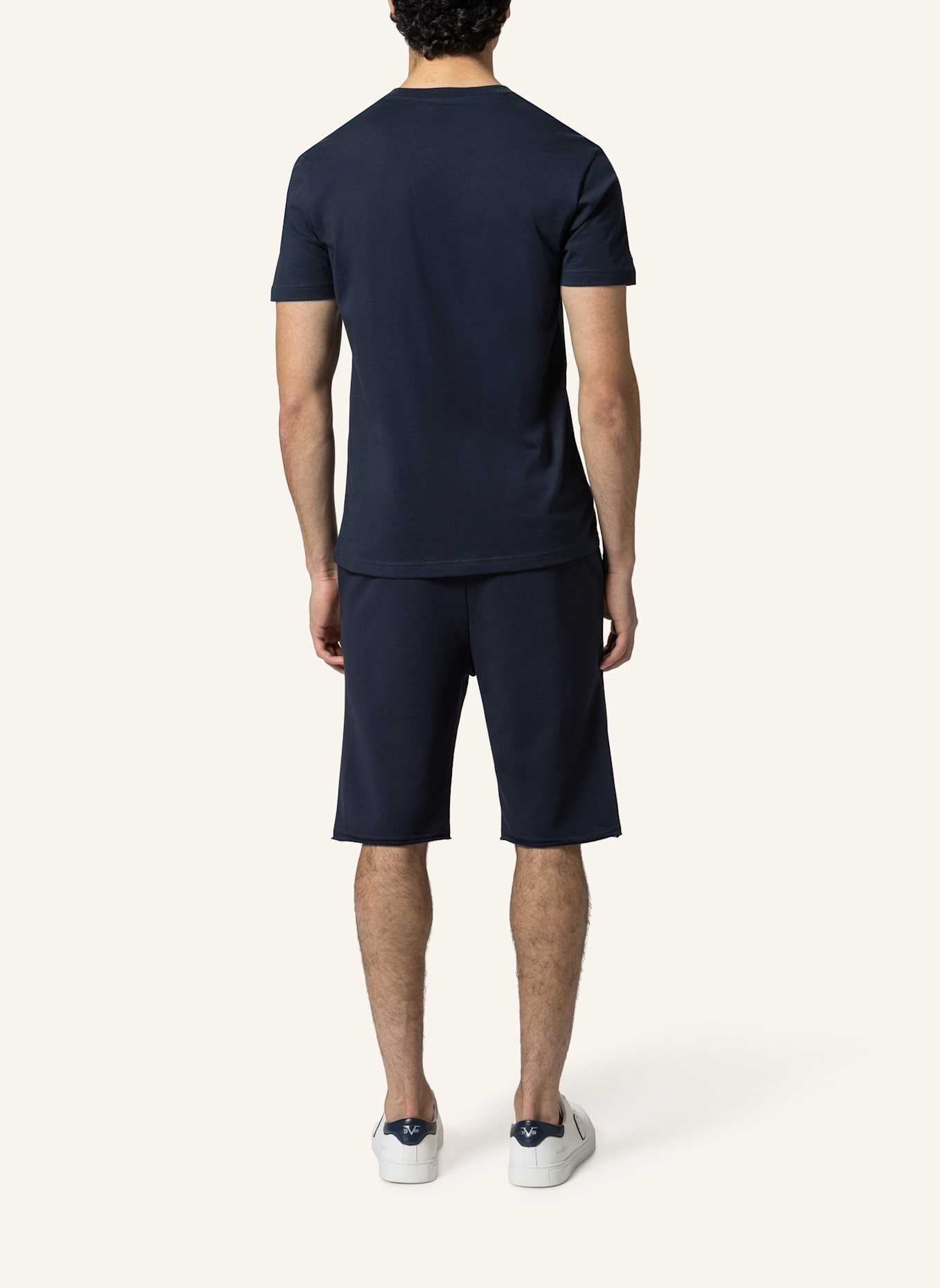 19V69 ITALIA T-Shirt RAFAEL COLLEGE: BLAU