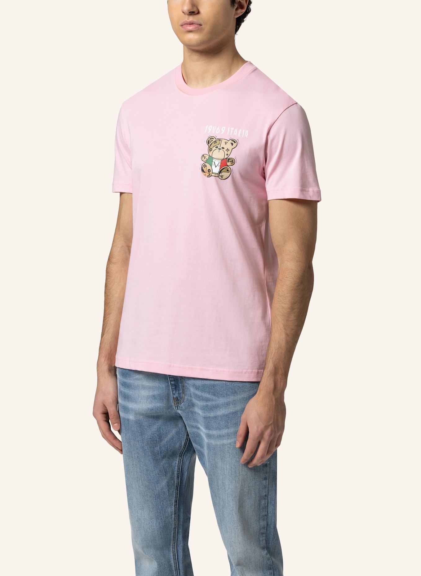 19V69 ITALIA T-Shirt RAFAEL ITALIAN TEDDY: ROSA