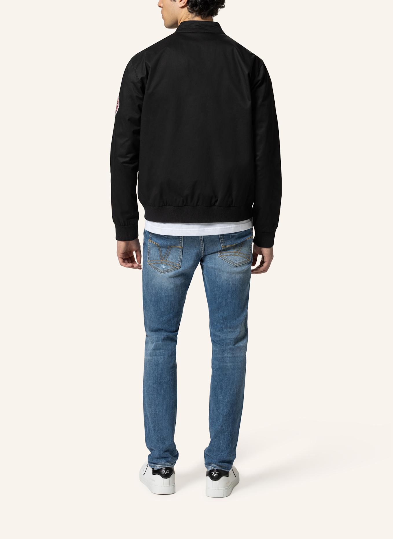 19V69 ITALIA Bomberjacke PANATTA RACING: SCHWARZ